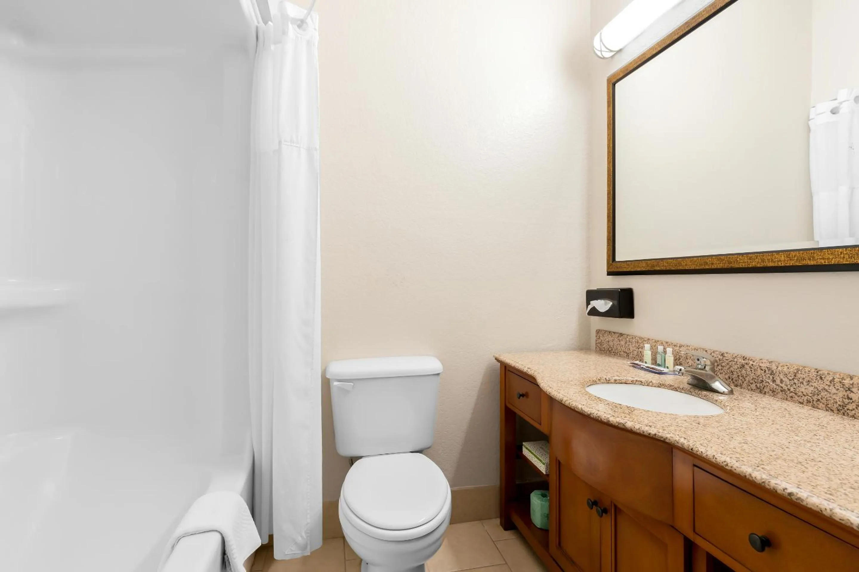 Shower in Quality Inn & Suites McAlester on Hwy 69