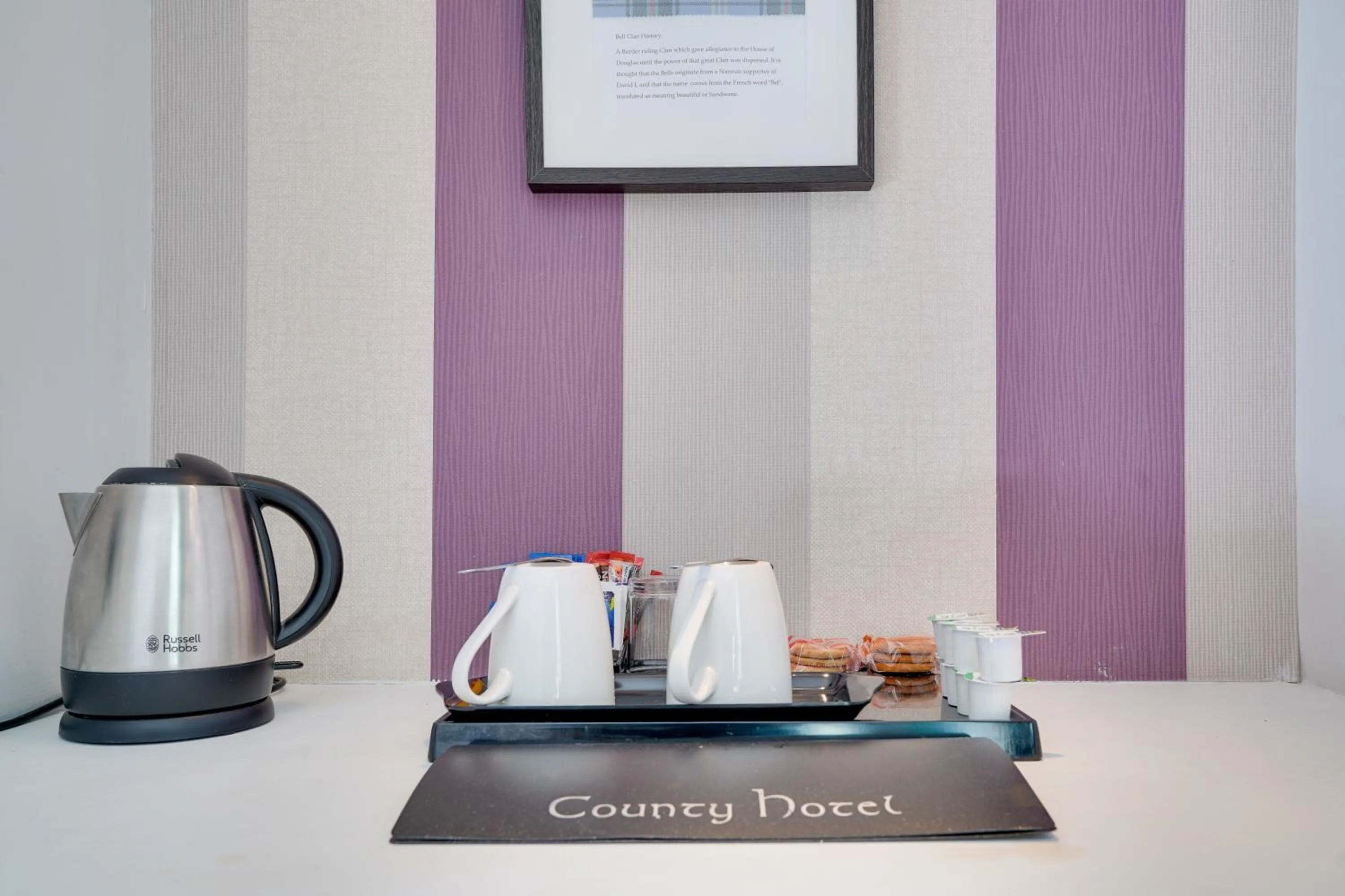 Coffee/tea facilities in The County Hotel - Self Check-In, Ultra Fast WI-FI, Free Parking, Central Location