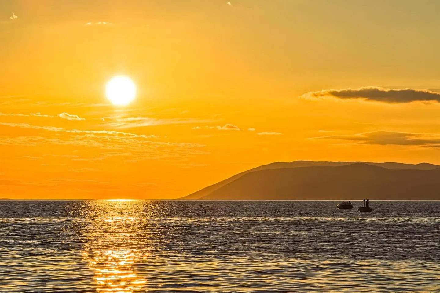 Sunset in Villa Bougenvilia Tomas