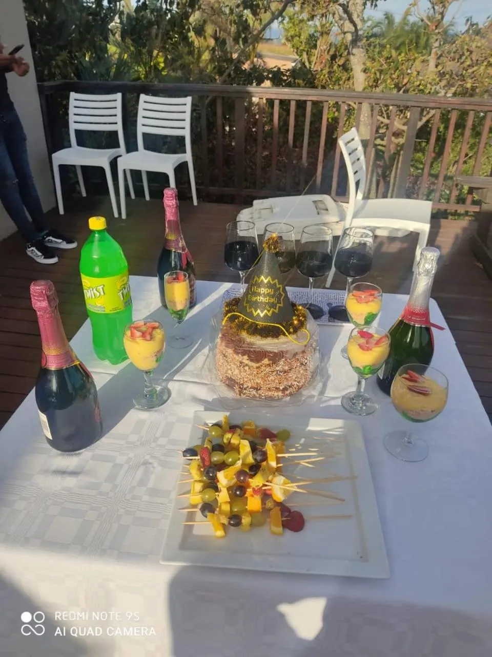 Patio in Sunnyridge Lodge