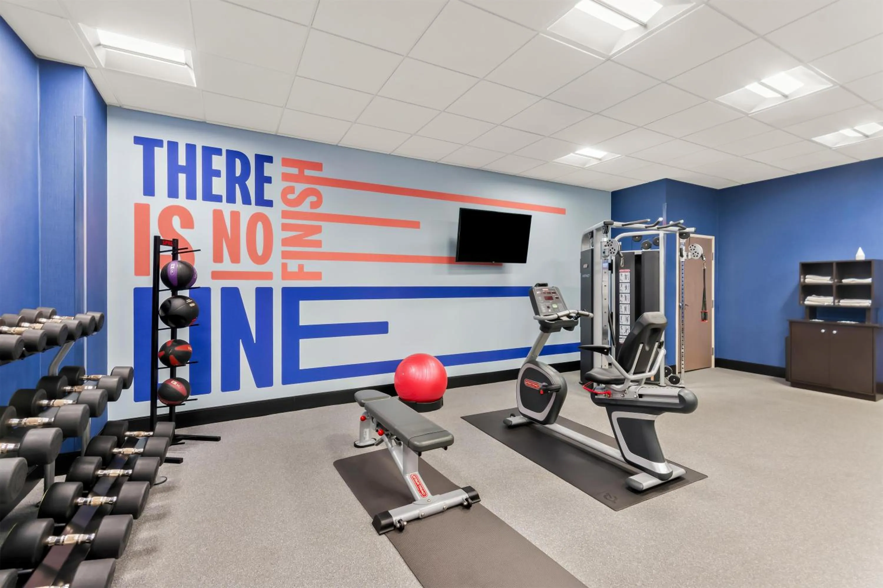 Fitness centre/facilities in Hampton Inn & Suites Pensacola/I-10 Pine Forest Road