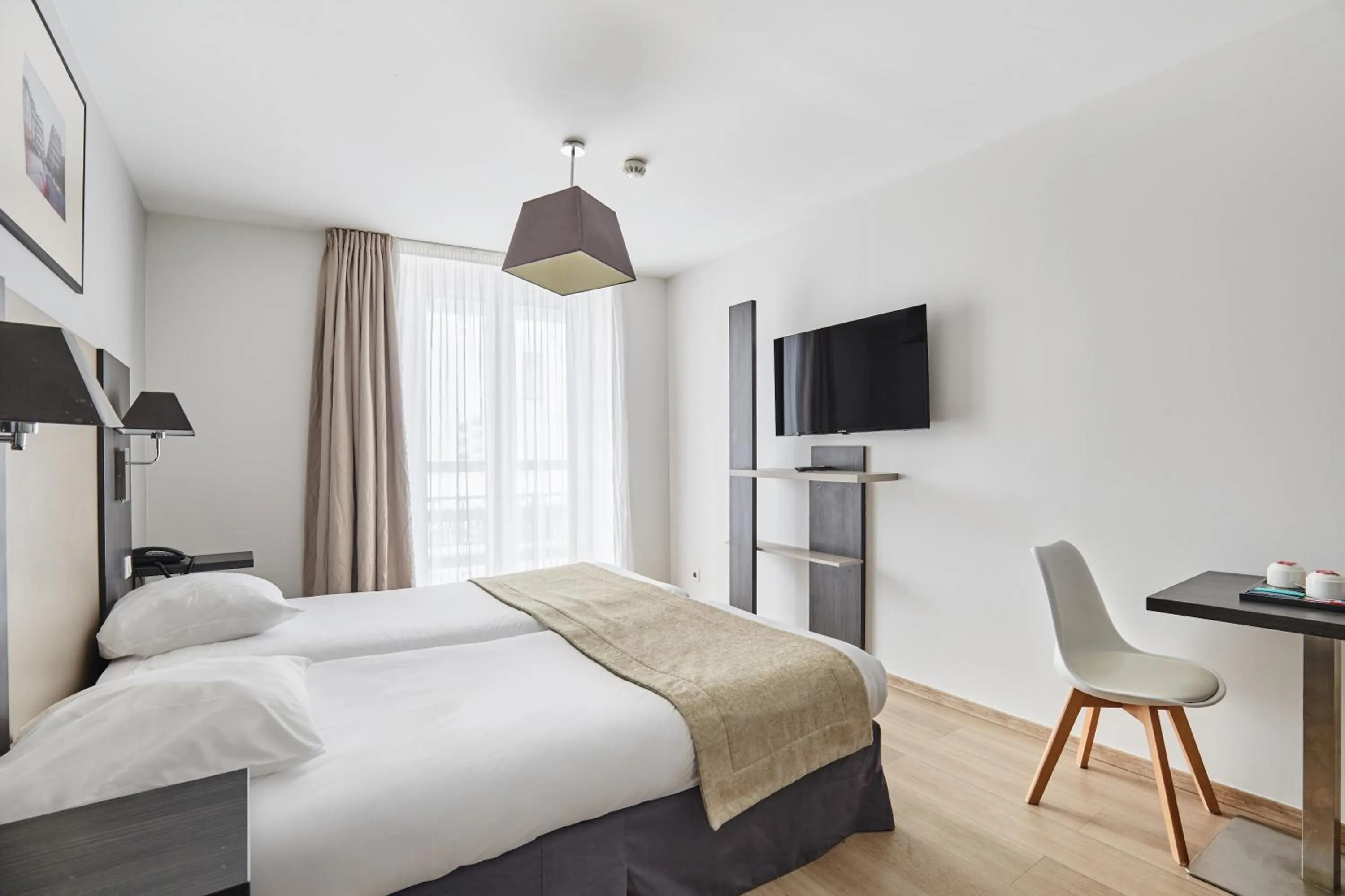 TV and multimedia, Bed in Appart Hotel Odalys City Montpellier Les Occitanes