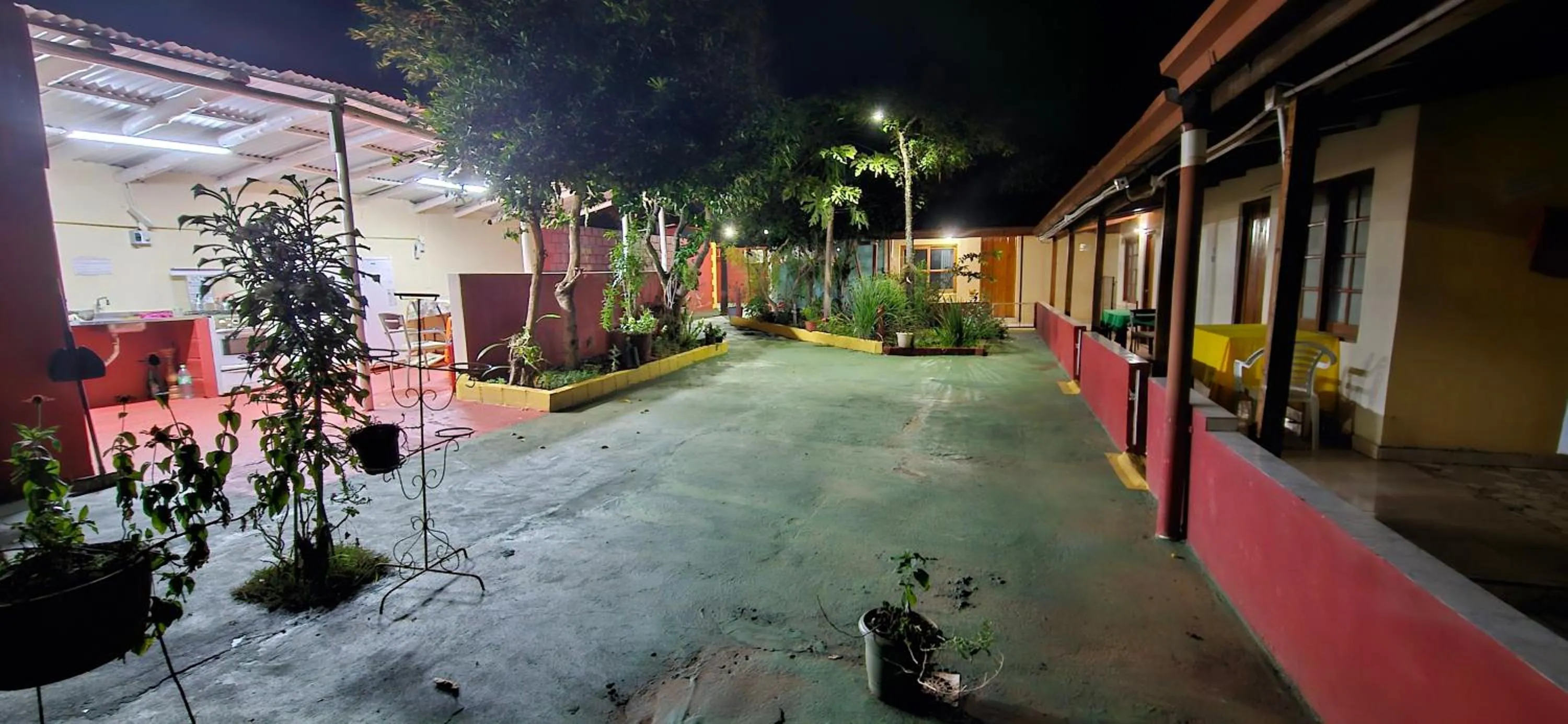 Patio in peixes apart