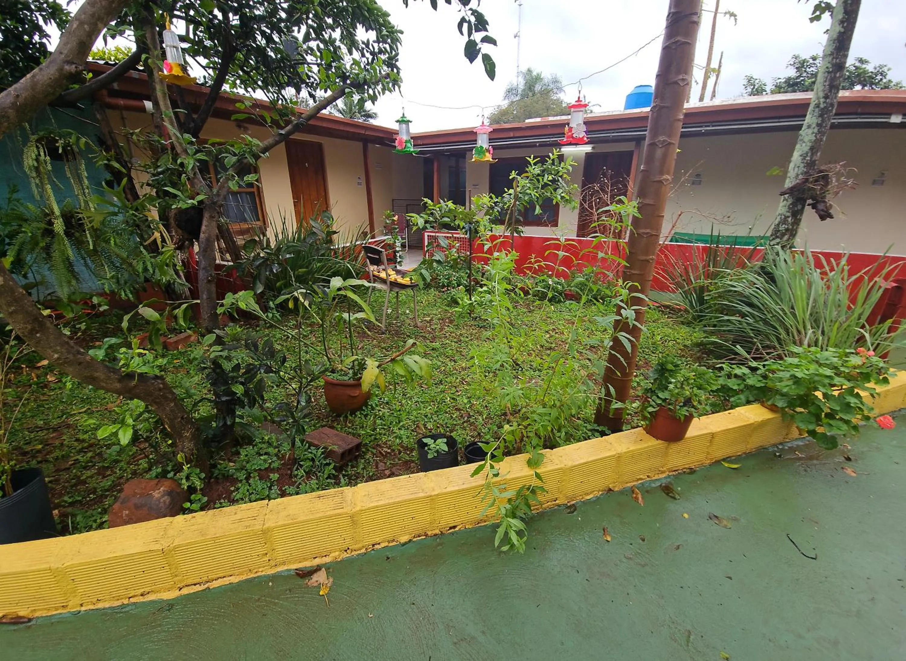 Garden view in peixes apart