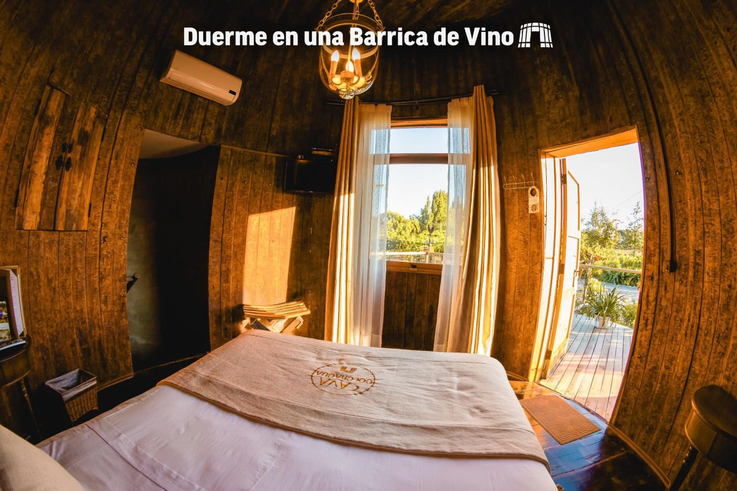 Bed in Cava Colchagua Hotel Boutique