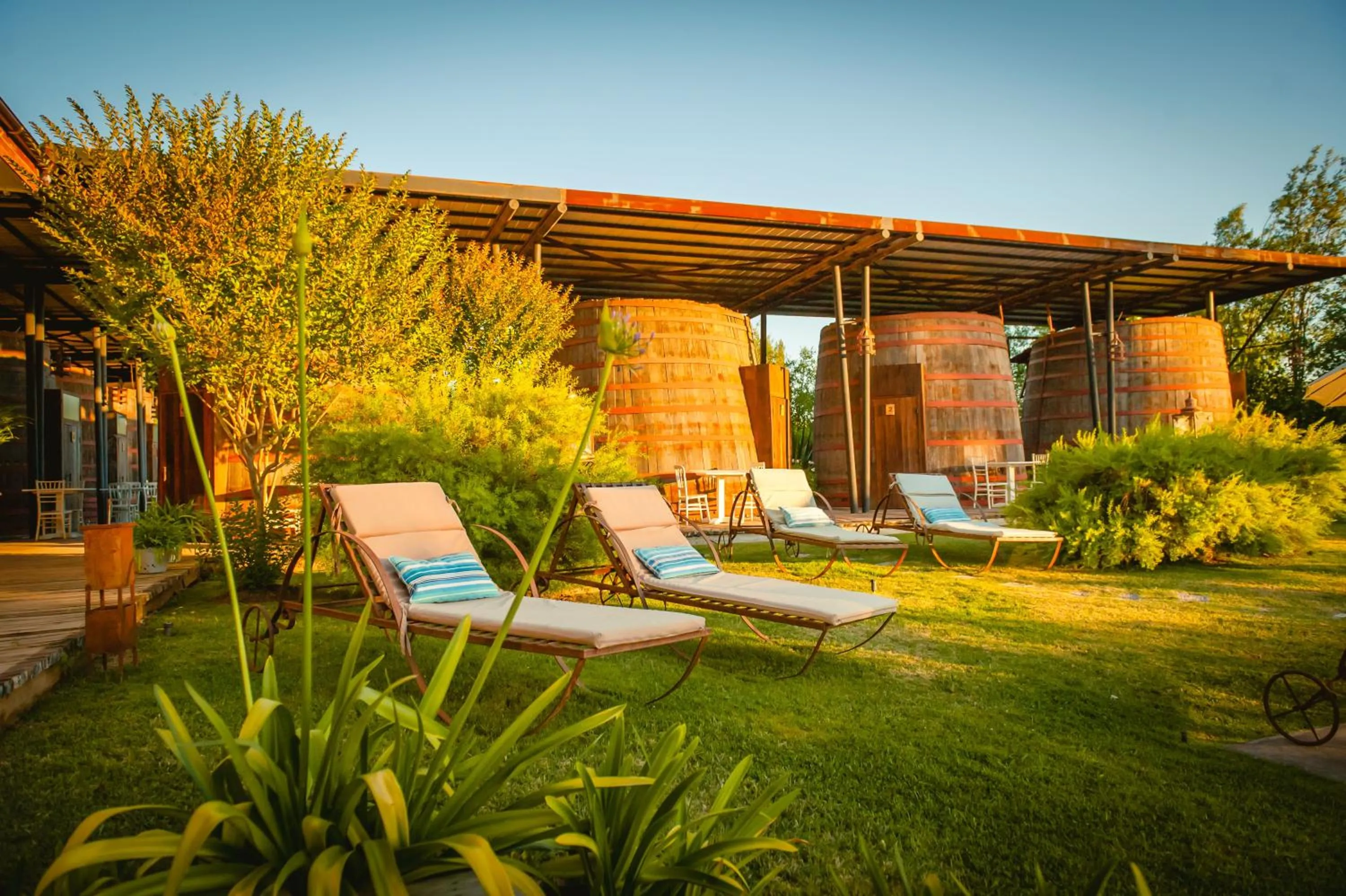 Pool view in Cava Colchagua Hotel Boutique