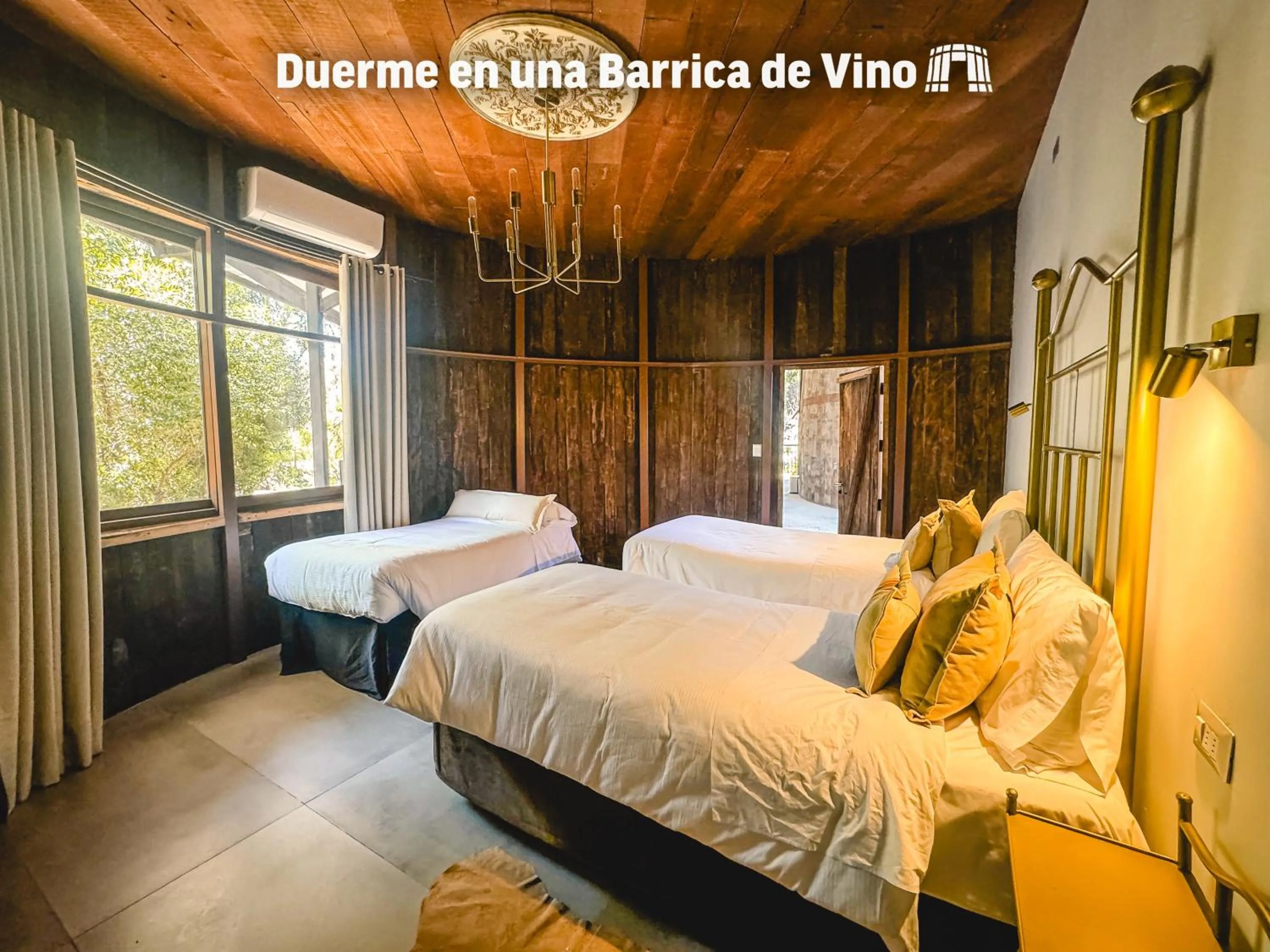 Bed in Cava Colchagua Hotel Boutique