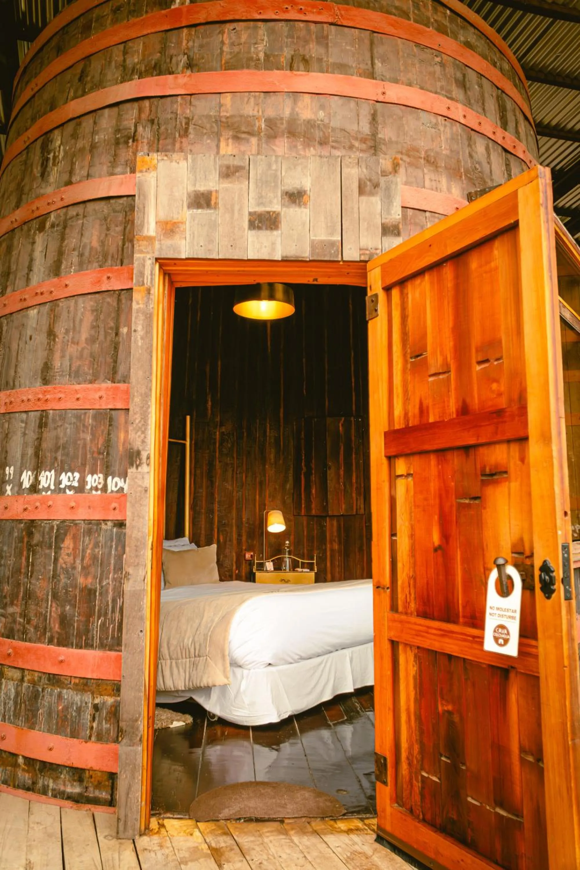 Patio, Bed in Cava Colchagua Hotel Boutique