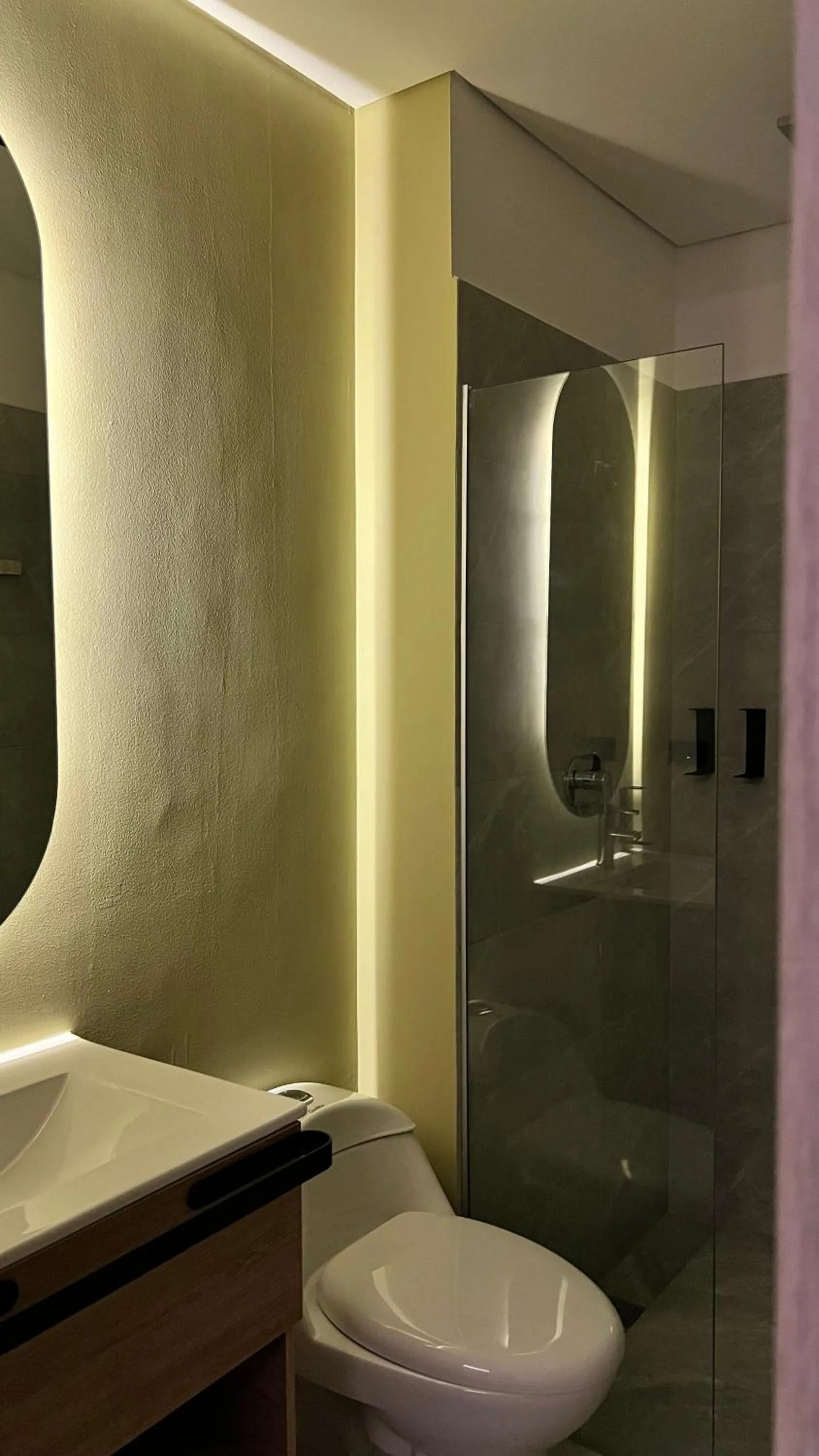 Shower in Sonata 44 Hotel Laureles