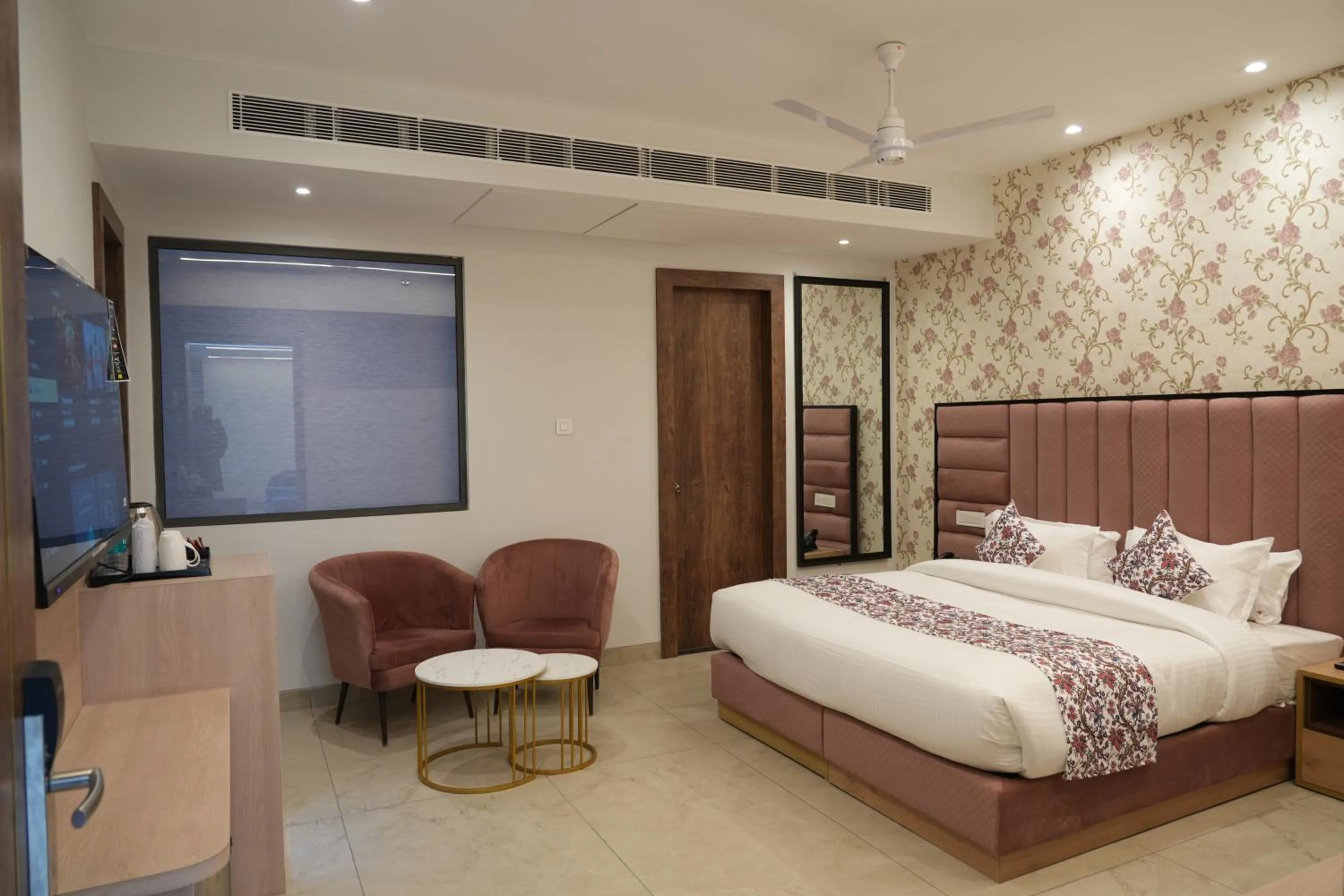 Bed in ACR Luxury Hotel