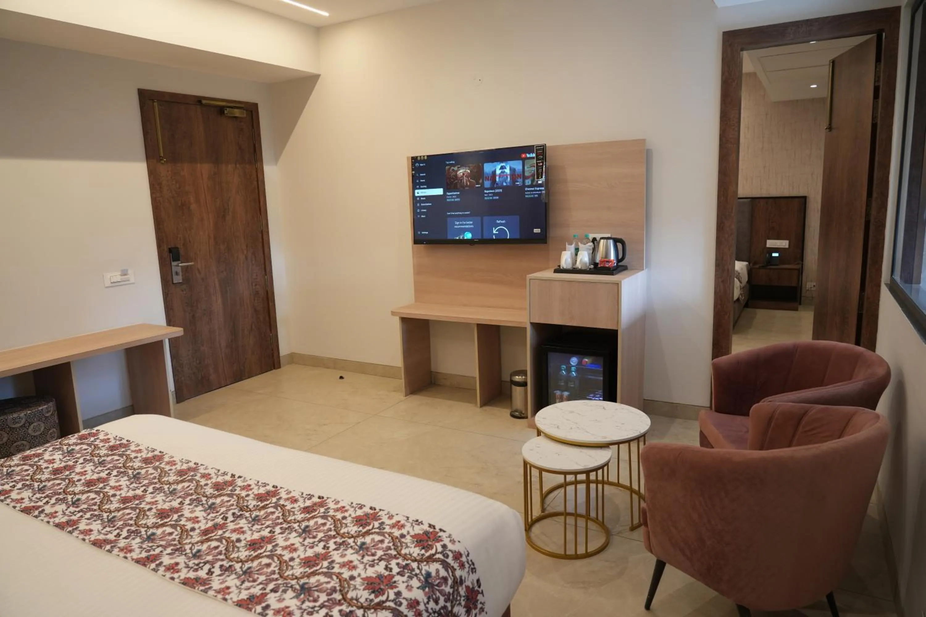 Bed in ACR Luxury Hotel