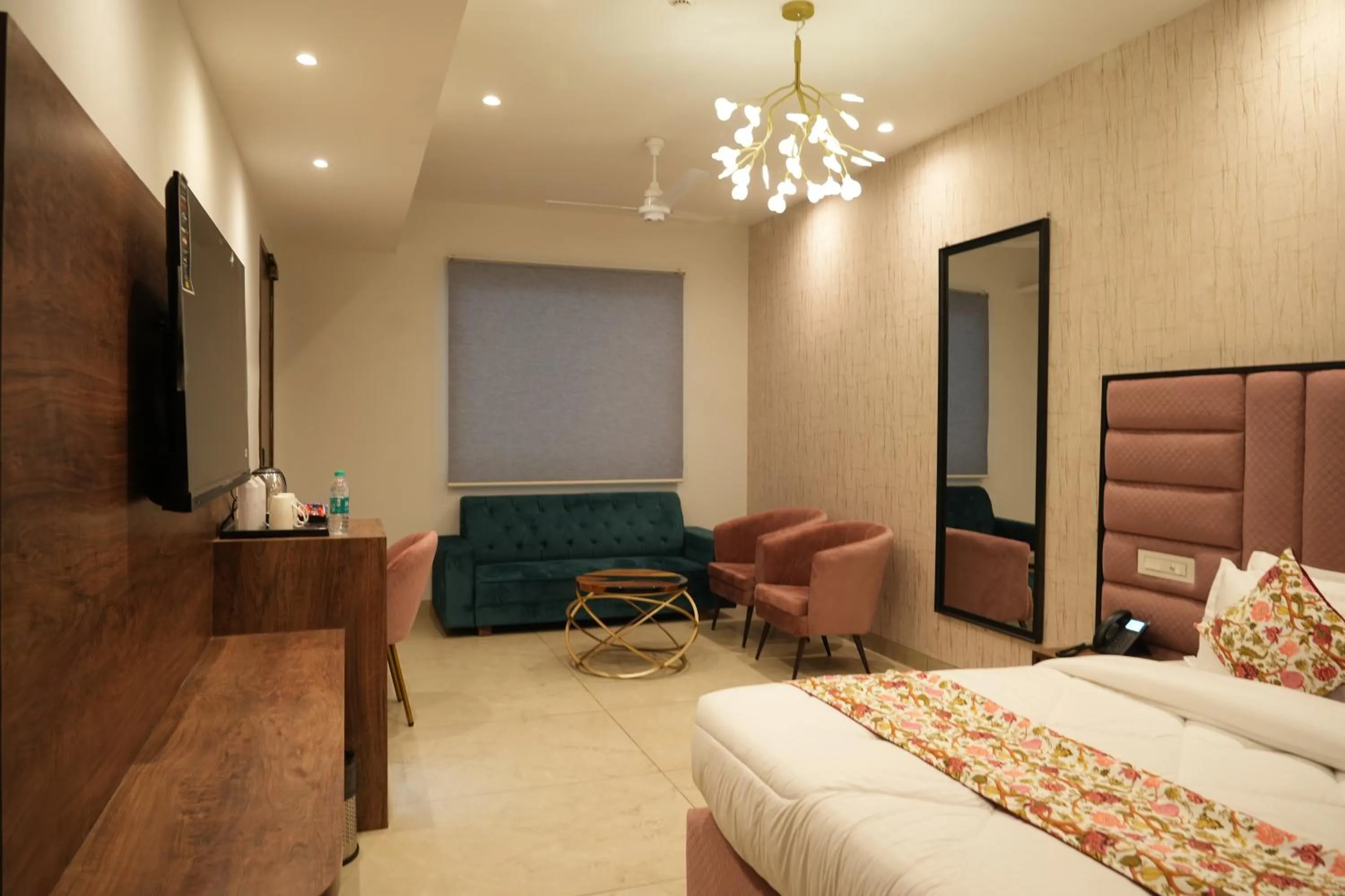 Bed in ACR Luxury Hotel