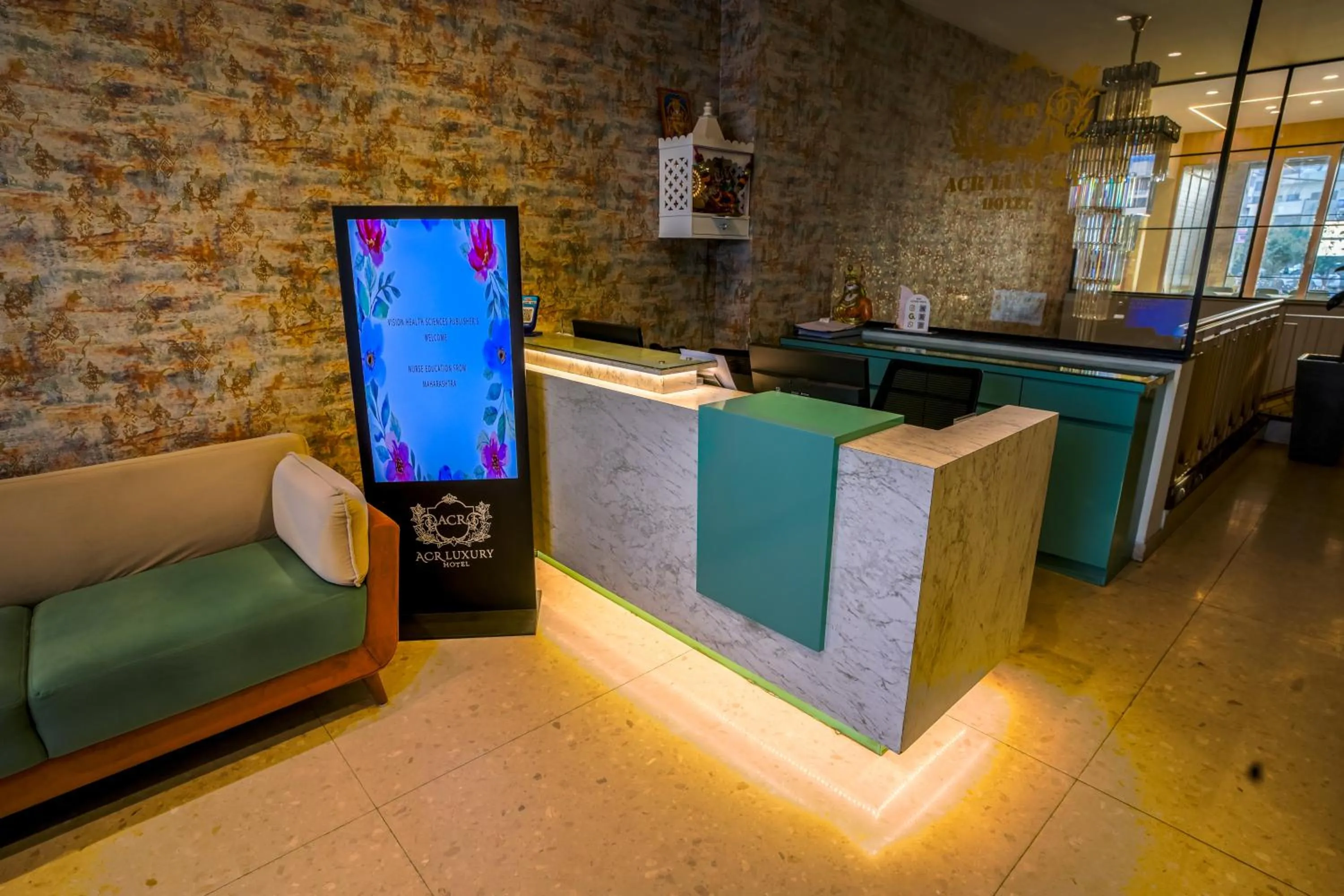 Lobby or reception in ACR Luxury Hotel