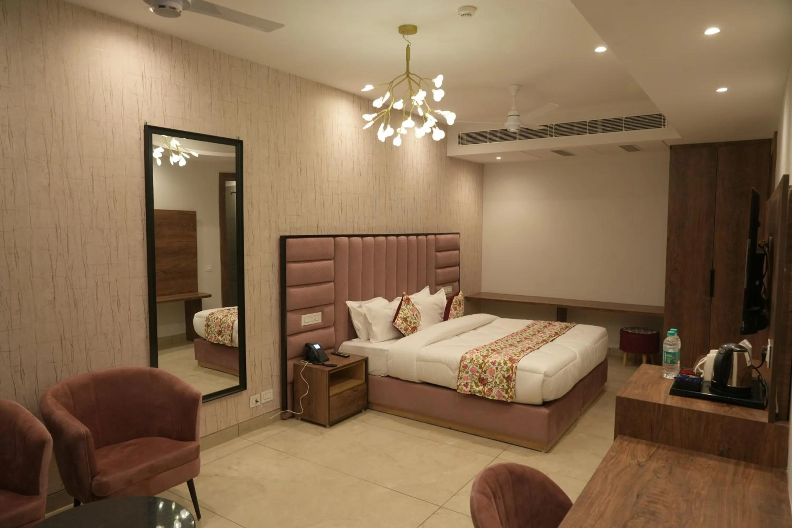 Bed in ACR Luxury Hotel