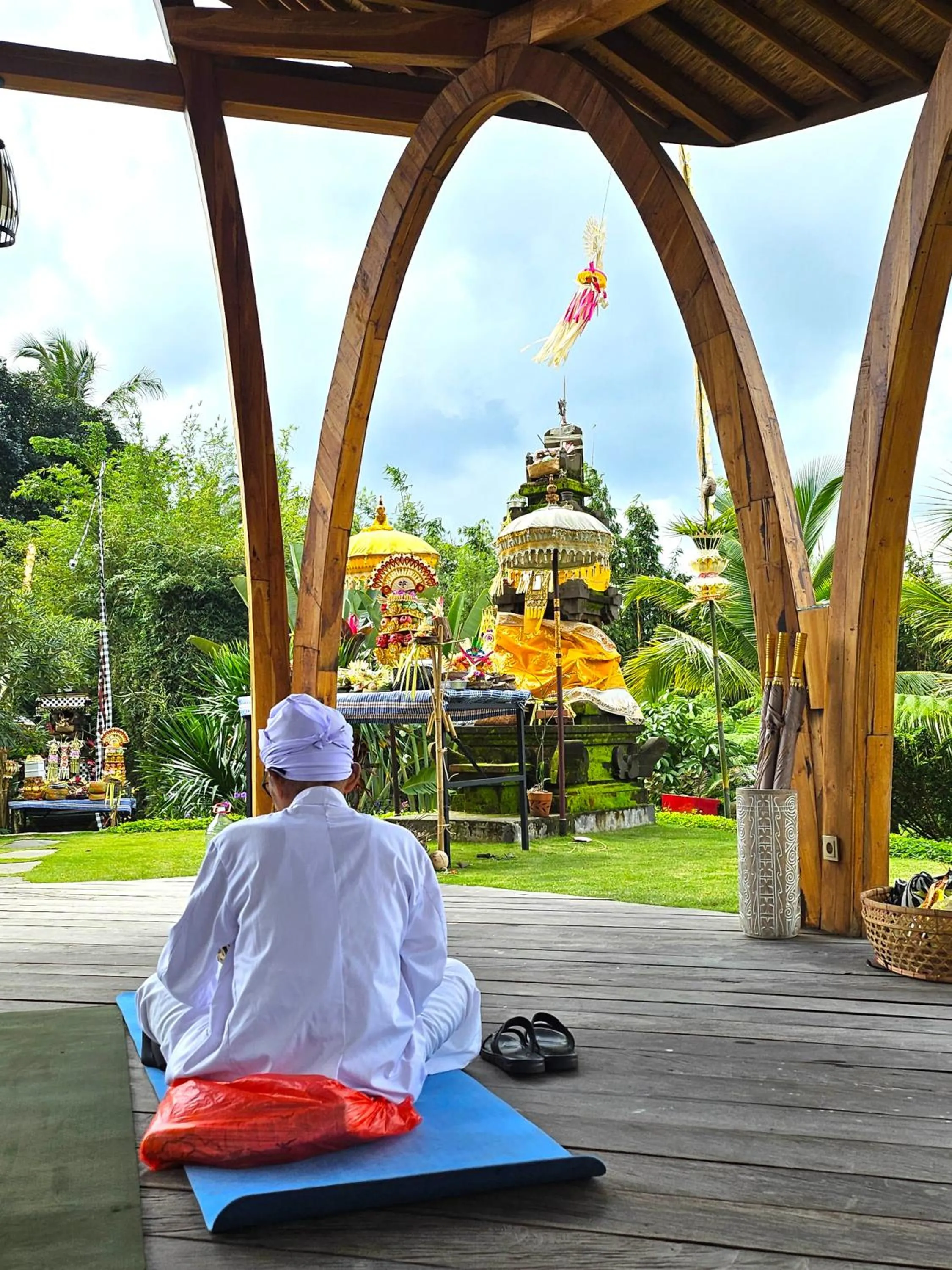 People in Puri Dajuma Terrace Eco Lodge & Spa