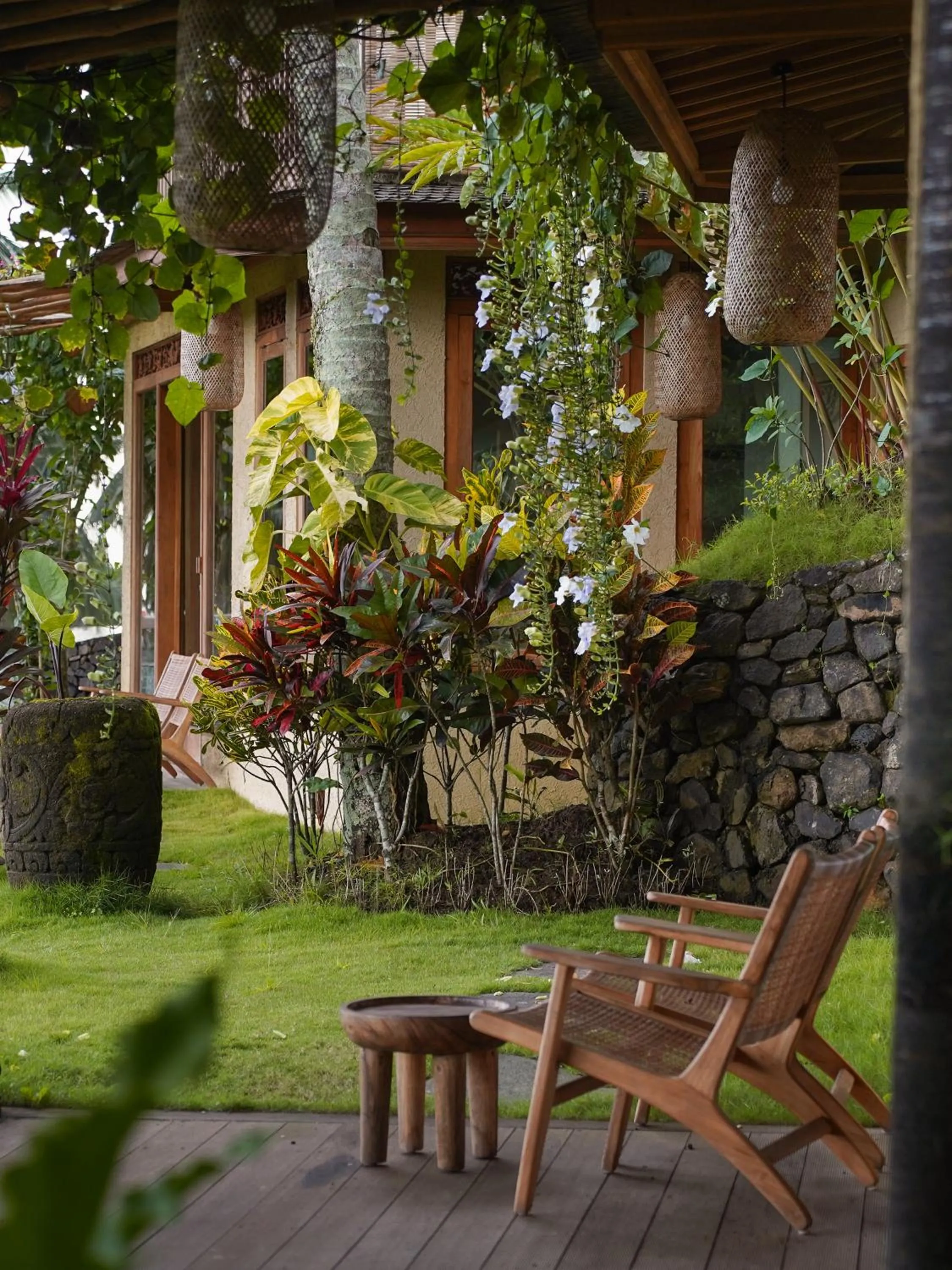 Garden in Puri Dajuma Terrace Eco Lodge & Spa