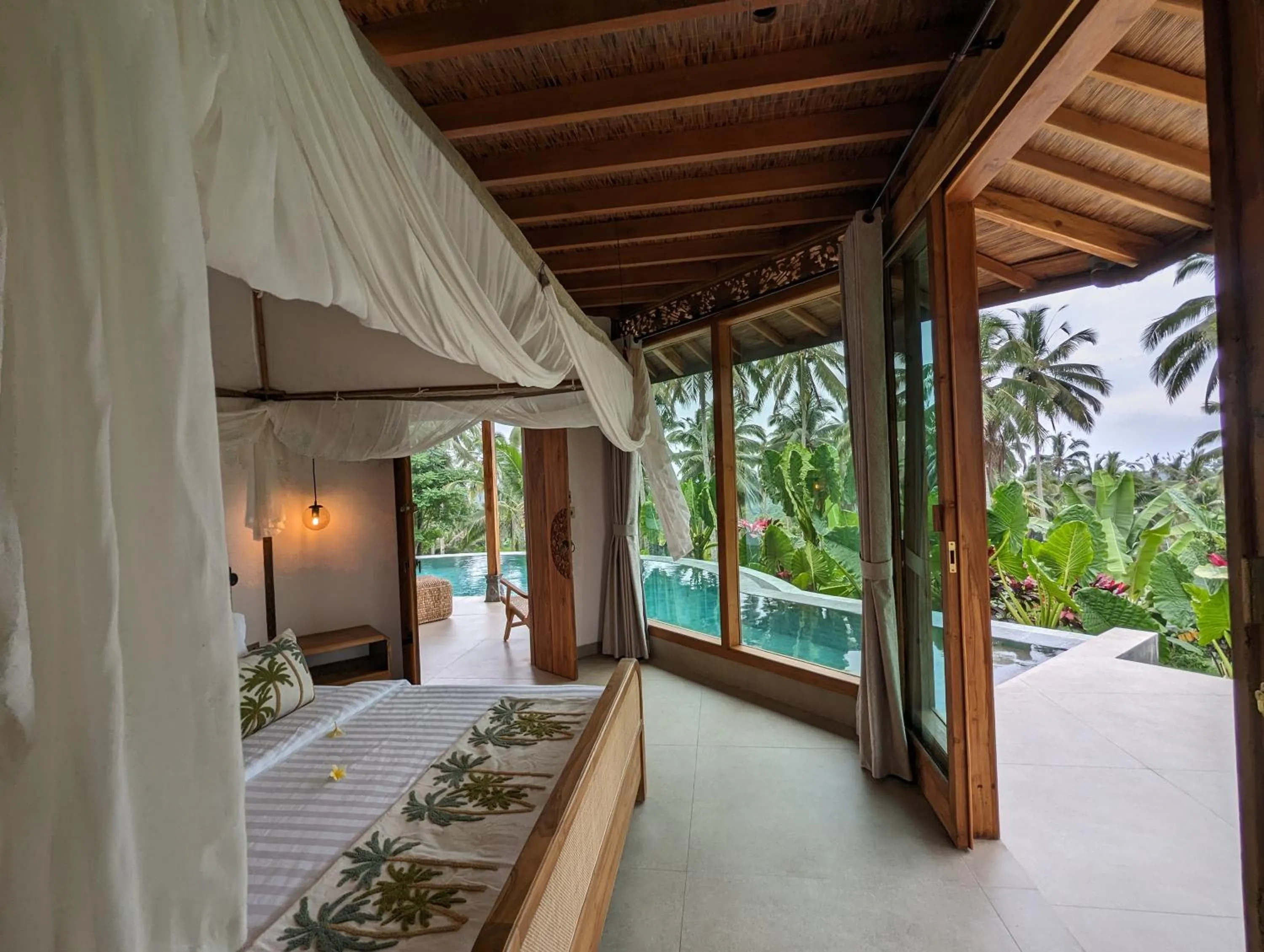Bedroom in Puri Dajuma Terrace Eco Lodge & Spa