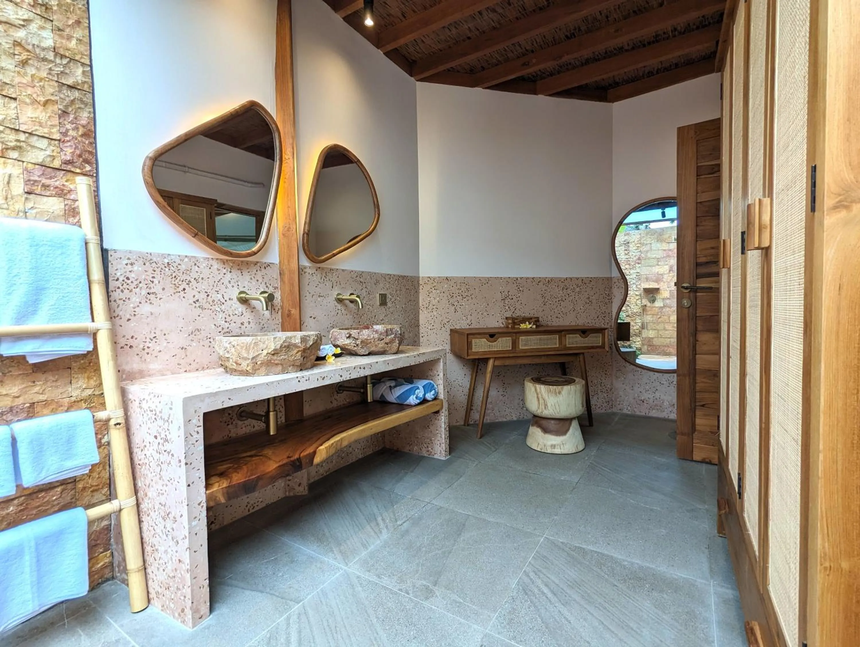 Bathroom in Puri Dajuma Terrace Eco Lodge & Spa