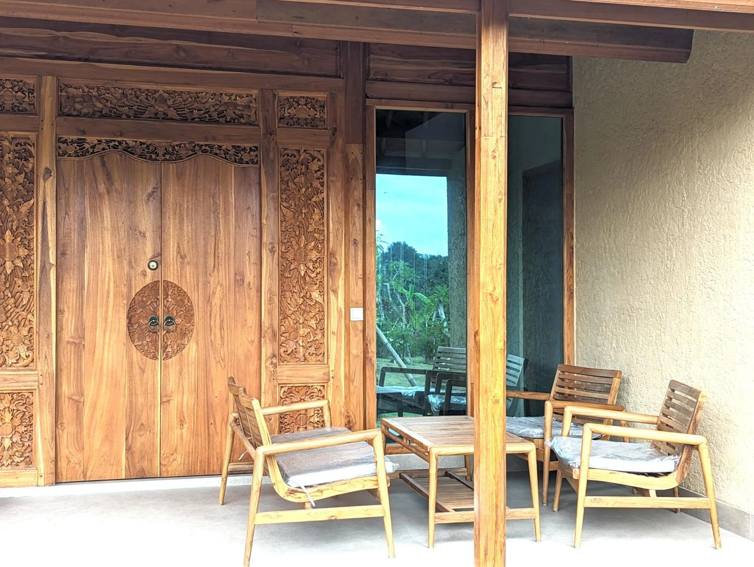 Balcony/Terrace in Puri Dajuma Terrace Eco Lodge & Spa
