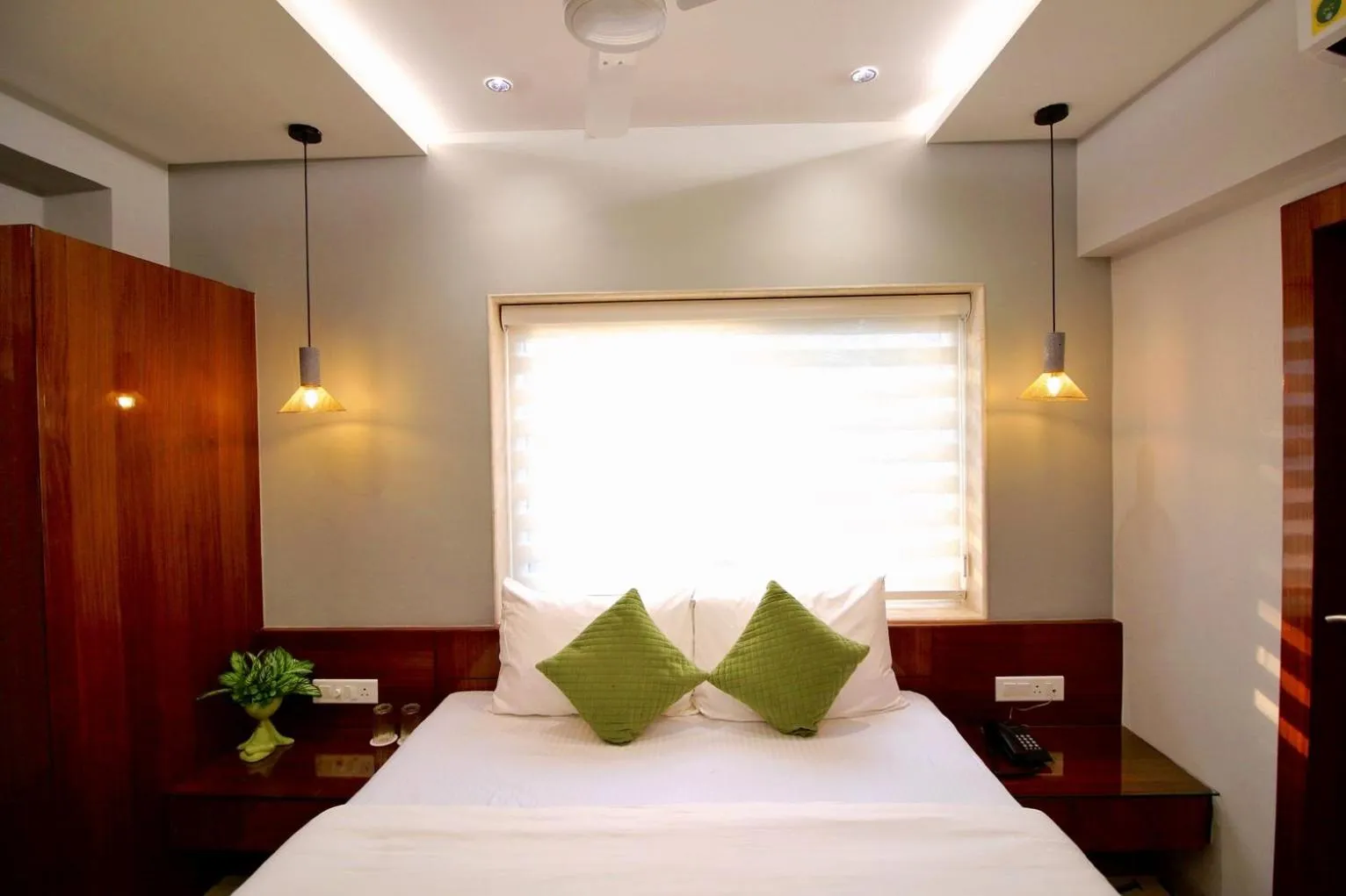 Bed in Evara-Meraki Inn