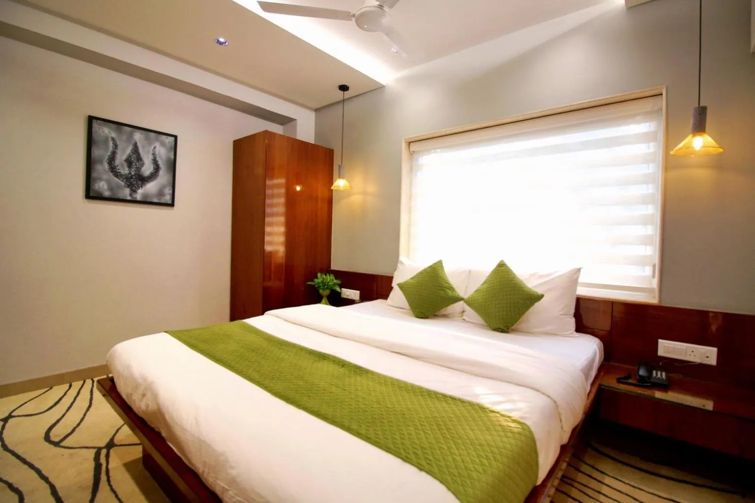 Bed in Evara-Meraki Inn