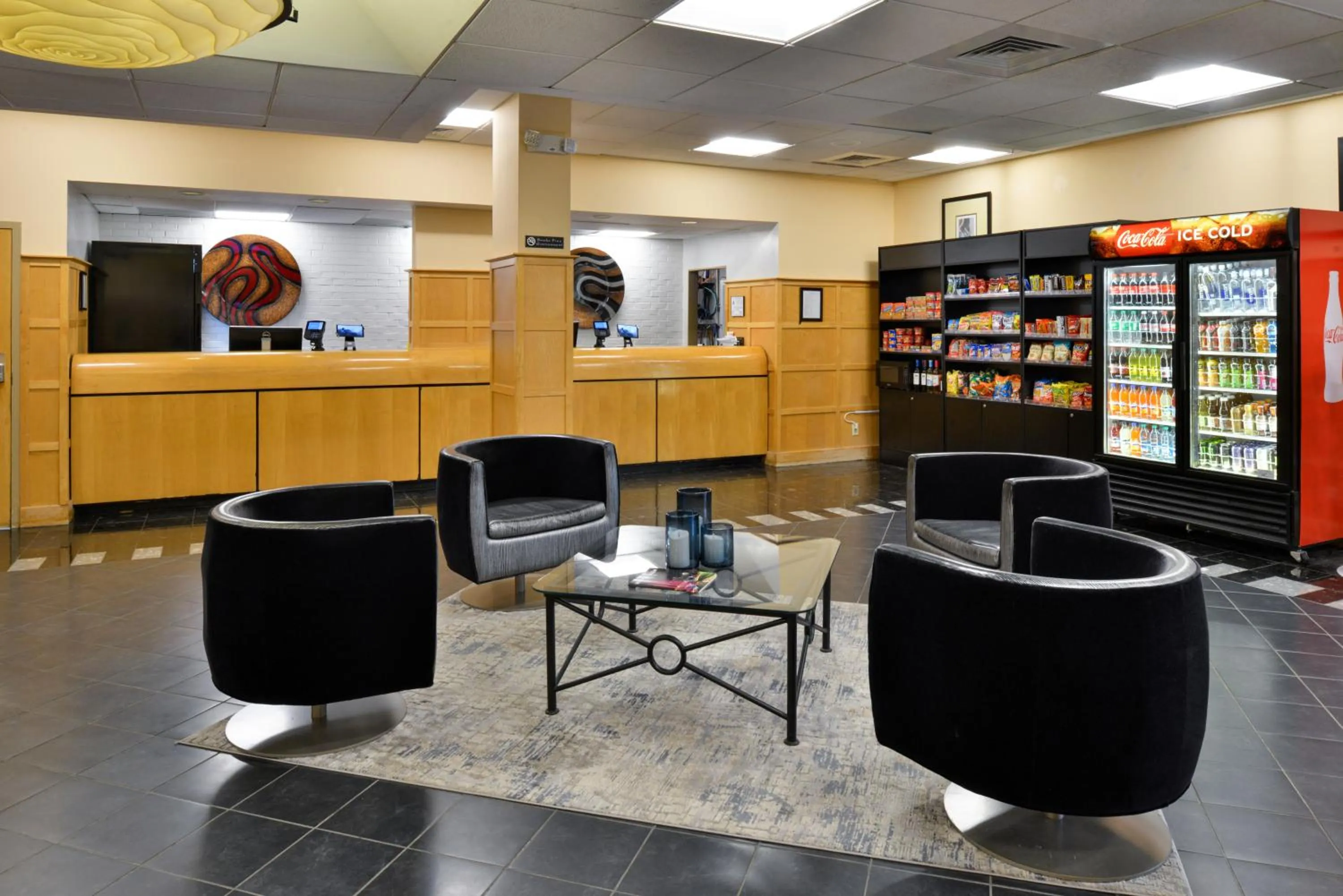 Lobby or reception in Hawthorne Inn & Conference Center