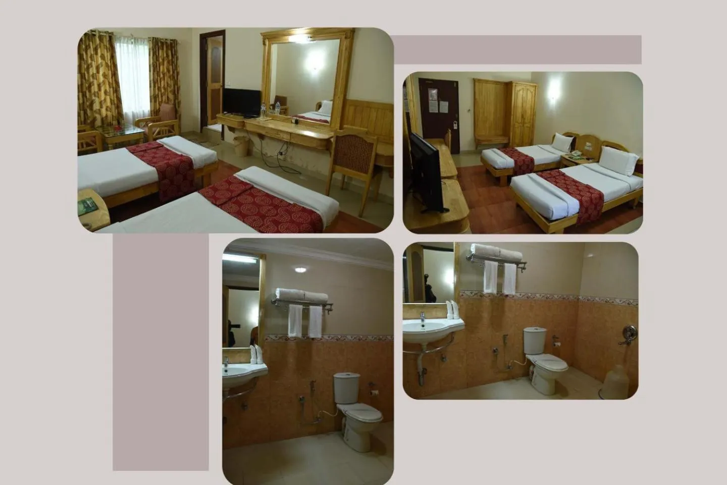 Bed in HOTEL SKY PARK