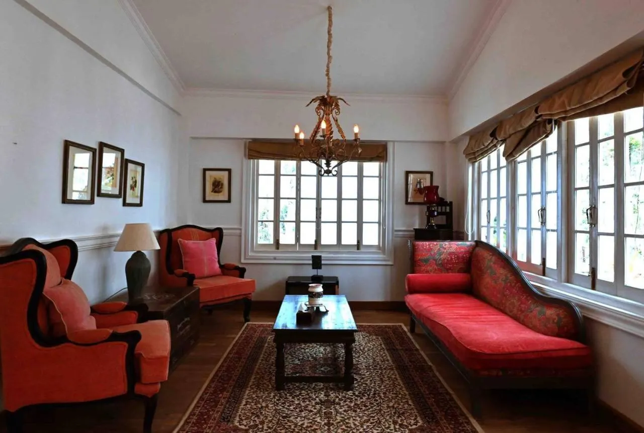 Seating area in Chhota Haazri, By The Rajbari Bawali