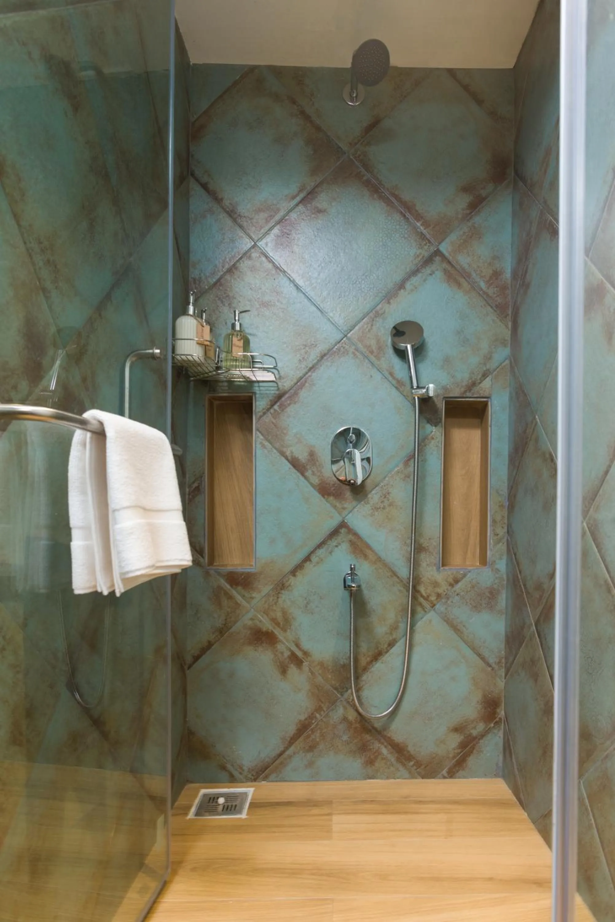 Bathroom in Etereo Stays, Luxury Premium Apartments Baga, Arpora, Goa