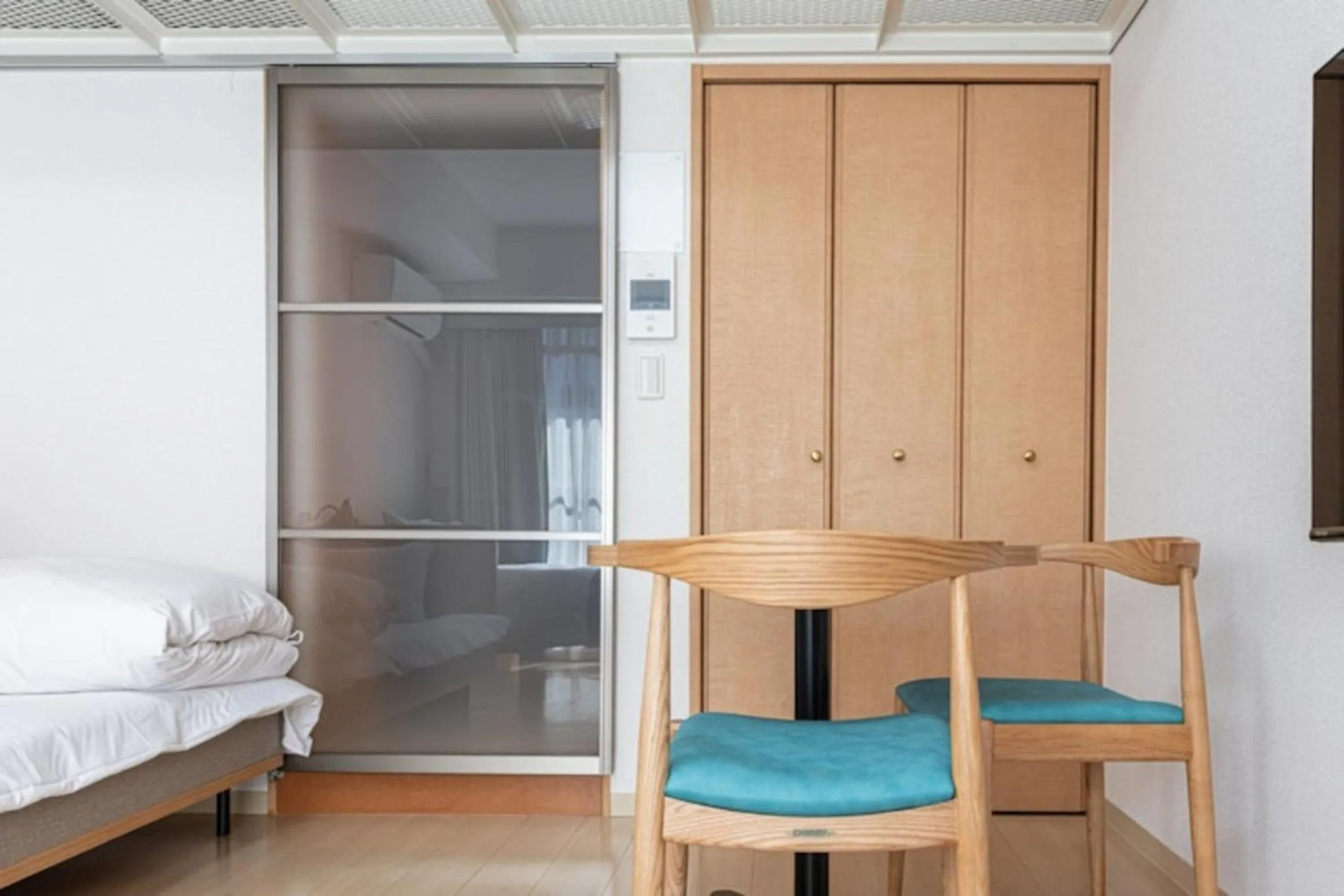 Bed in yksi STAY ＆ APARTMENT OSAKA