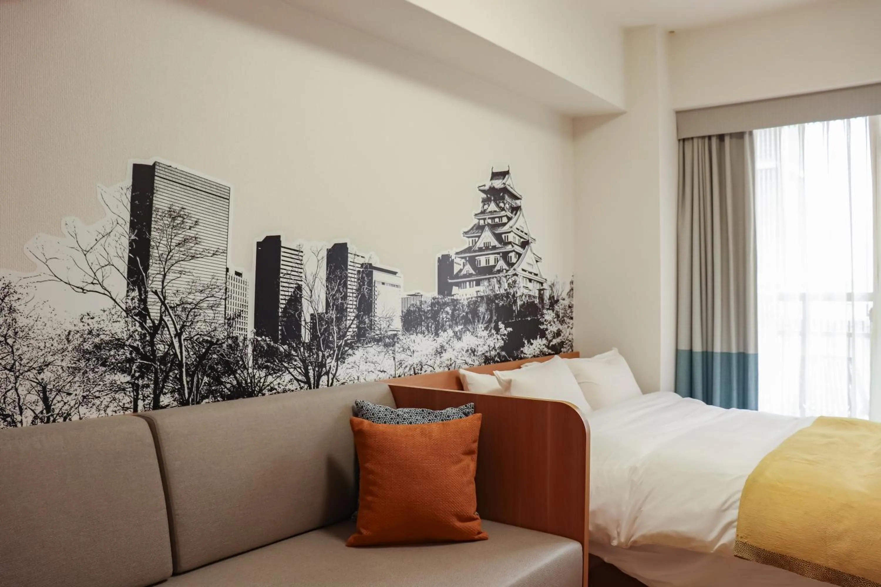 Bedroom, Bed in yksi STAY ＆ APARTMENT OSAKA