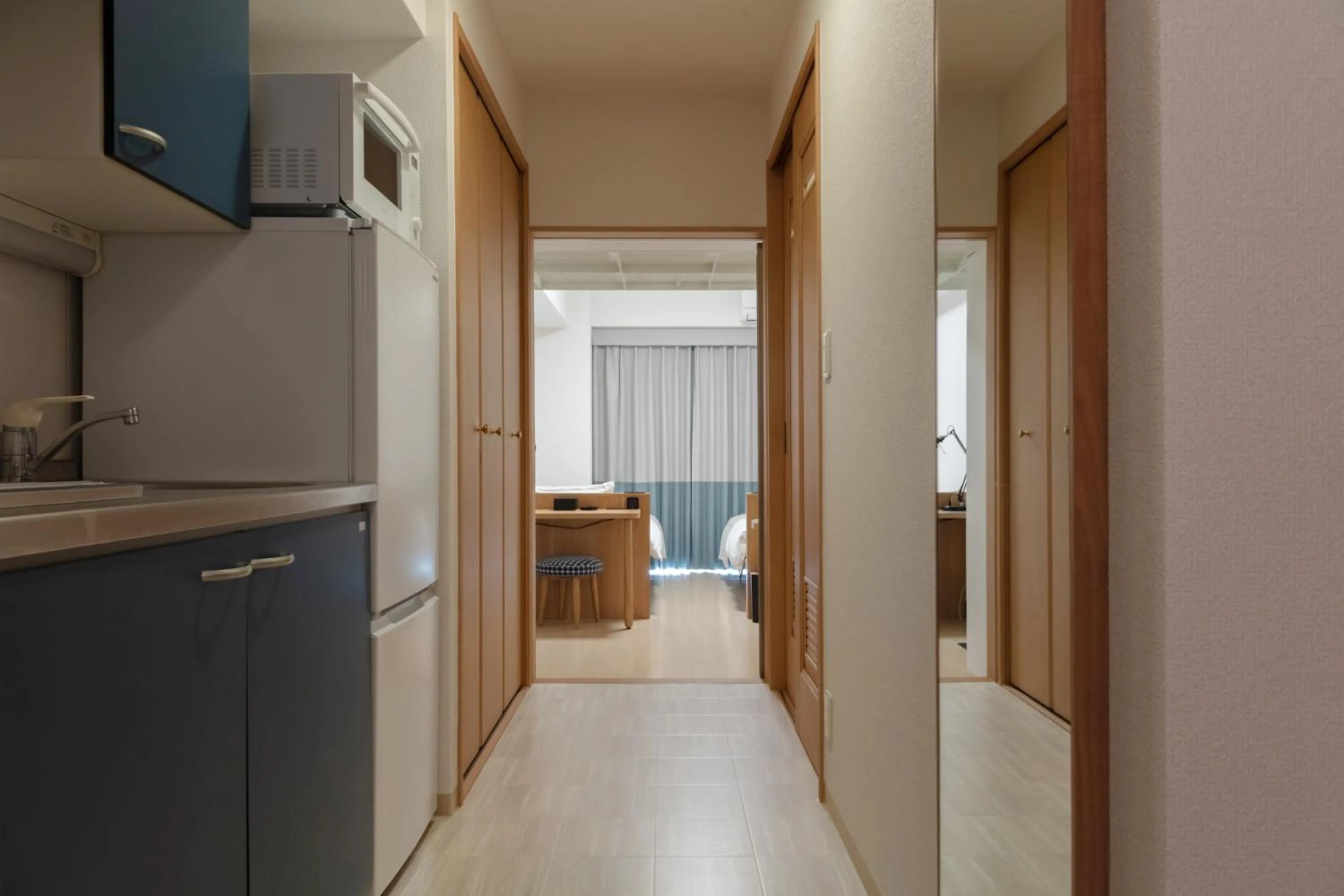 Kitchen or kitchenette in yksi STAY ＆ APARTMENT OSAKA