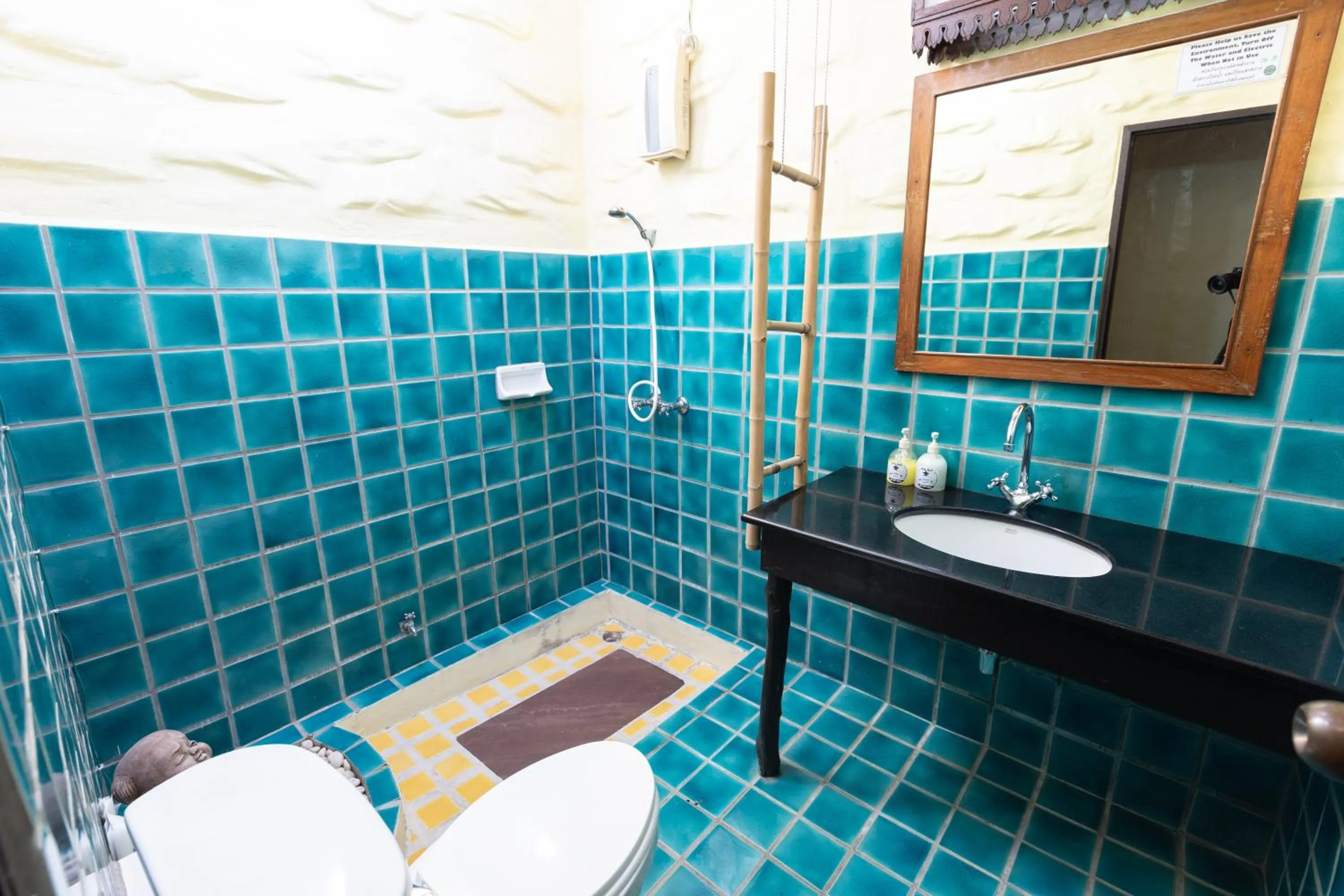 Bathroom in Villa Bali Eco Resort, Rayong