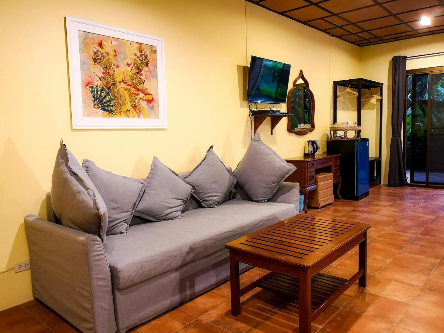 Seating area in Villa Bali Eco Resort, Rayong