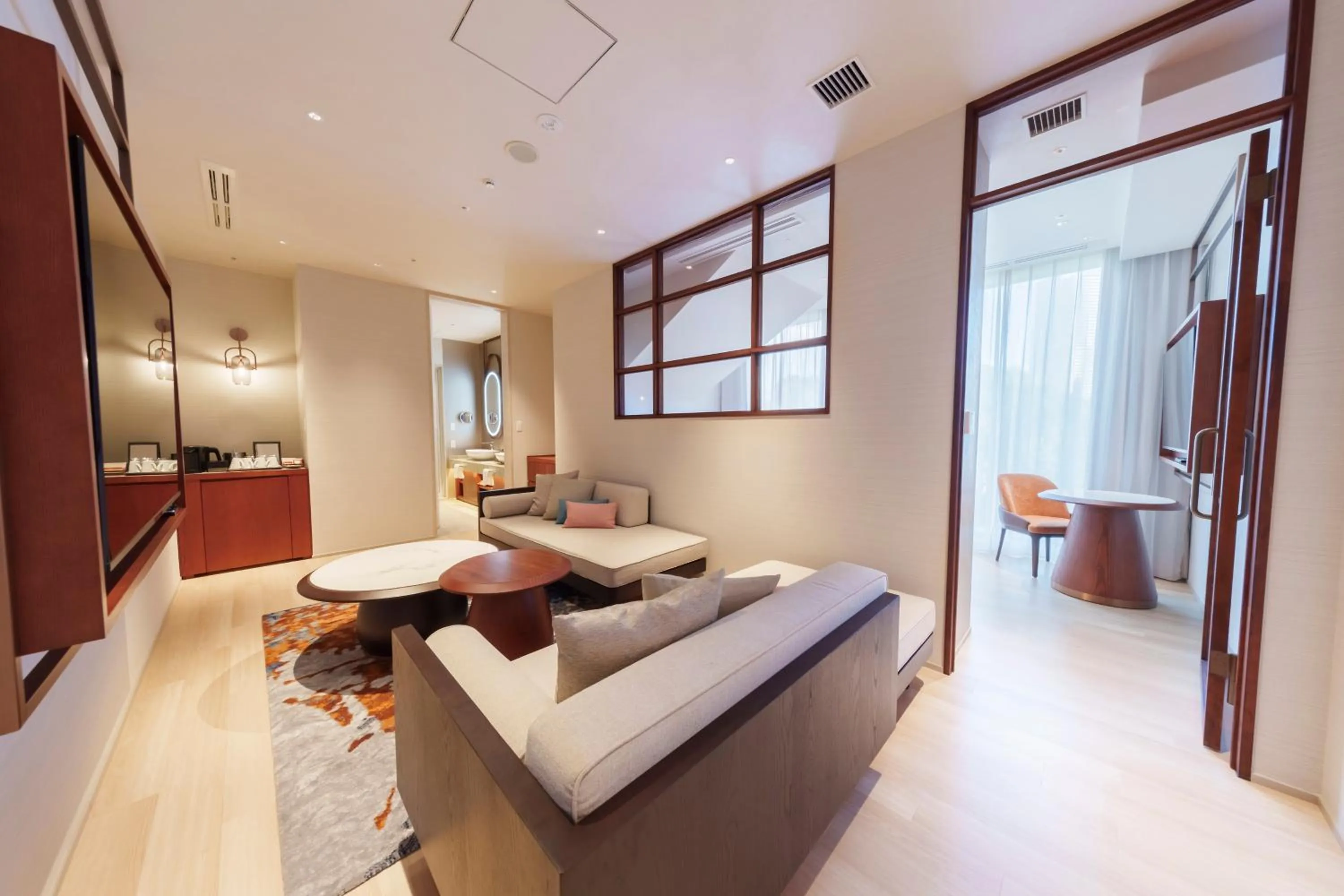 Living room in Hotel Springs Makuhari Premier