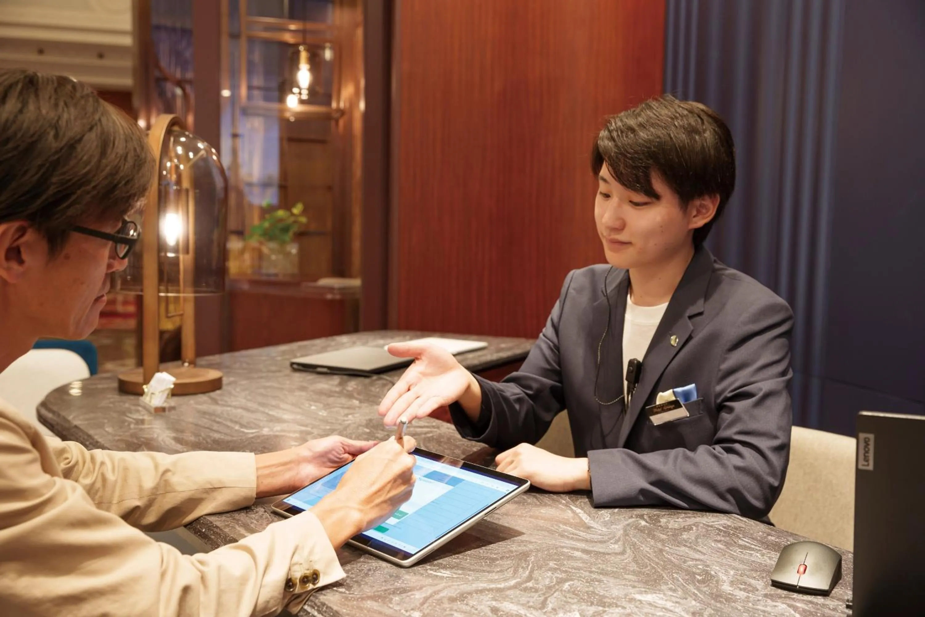 Staff in Hotel Springs Makuhari Premier