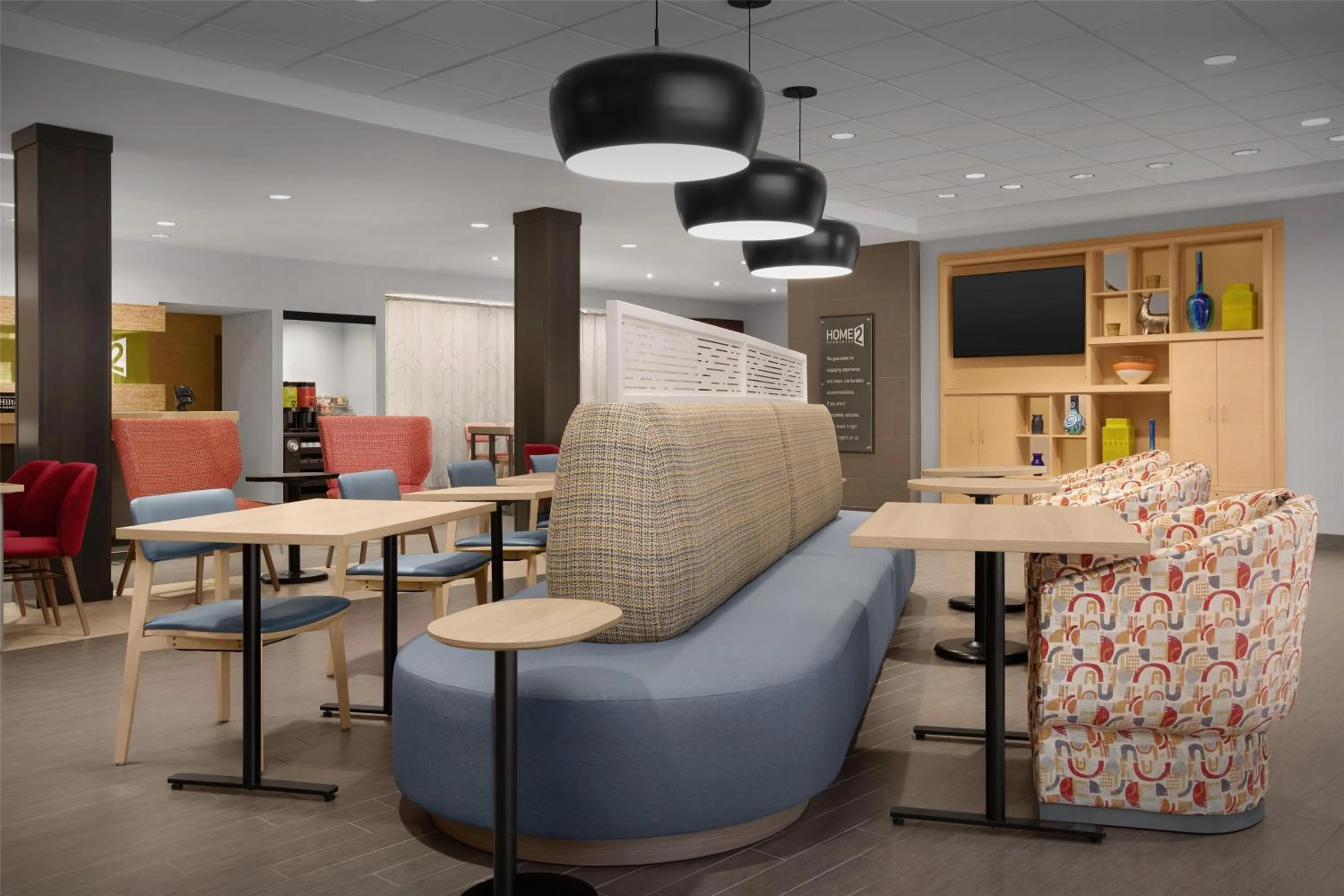 Lobby or reception in Home2 Suites by Hilton Sioux Falls Sanford Medical Center