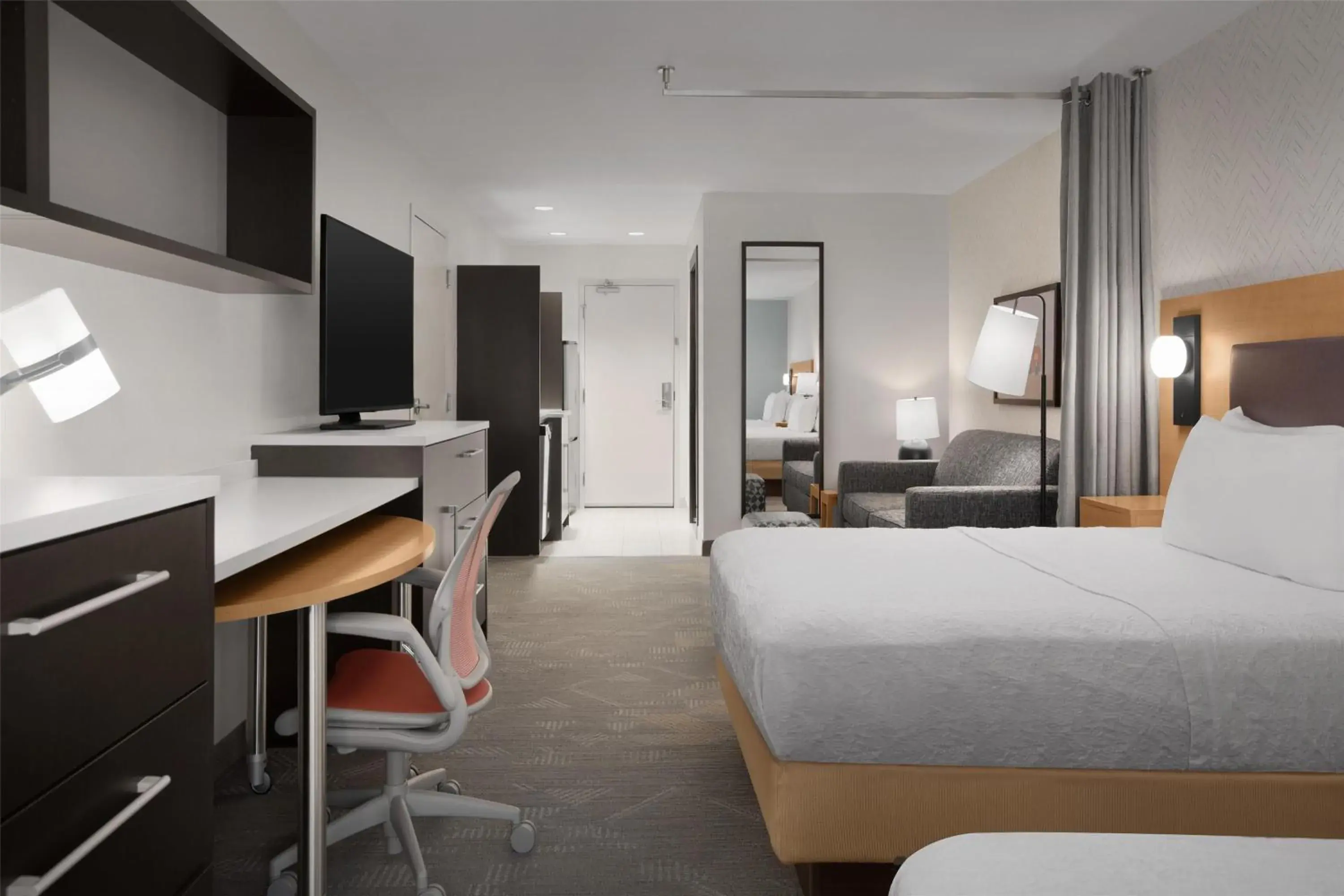 Queen Studio with Two Queen Beds - Non-Smoking in Home2 Suites by Hilton Sioux Falls Sanford Medical Center Queen Studio with Two Queen Beds - Non-Smoking in Home2 Suites by Hilton Sioux Falls Sanford Medical Center