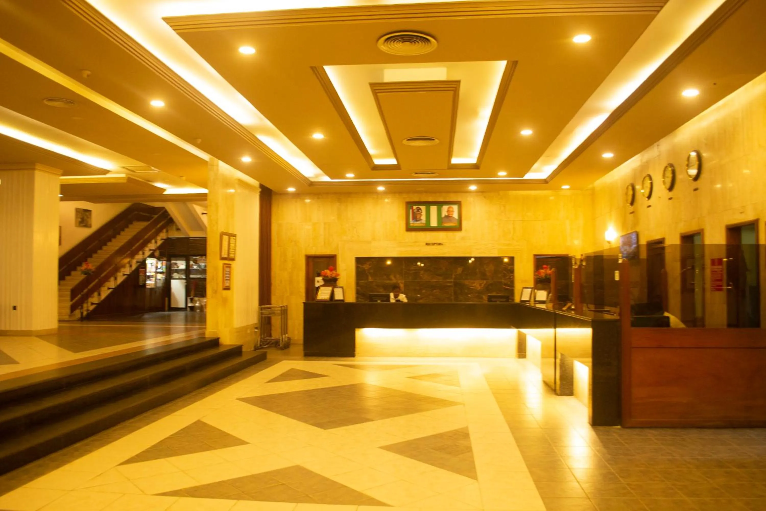 Lobby or reception in Hotel Presidential