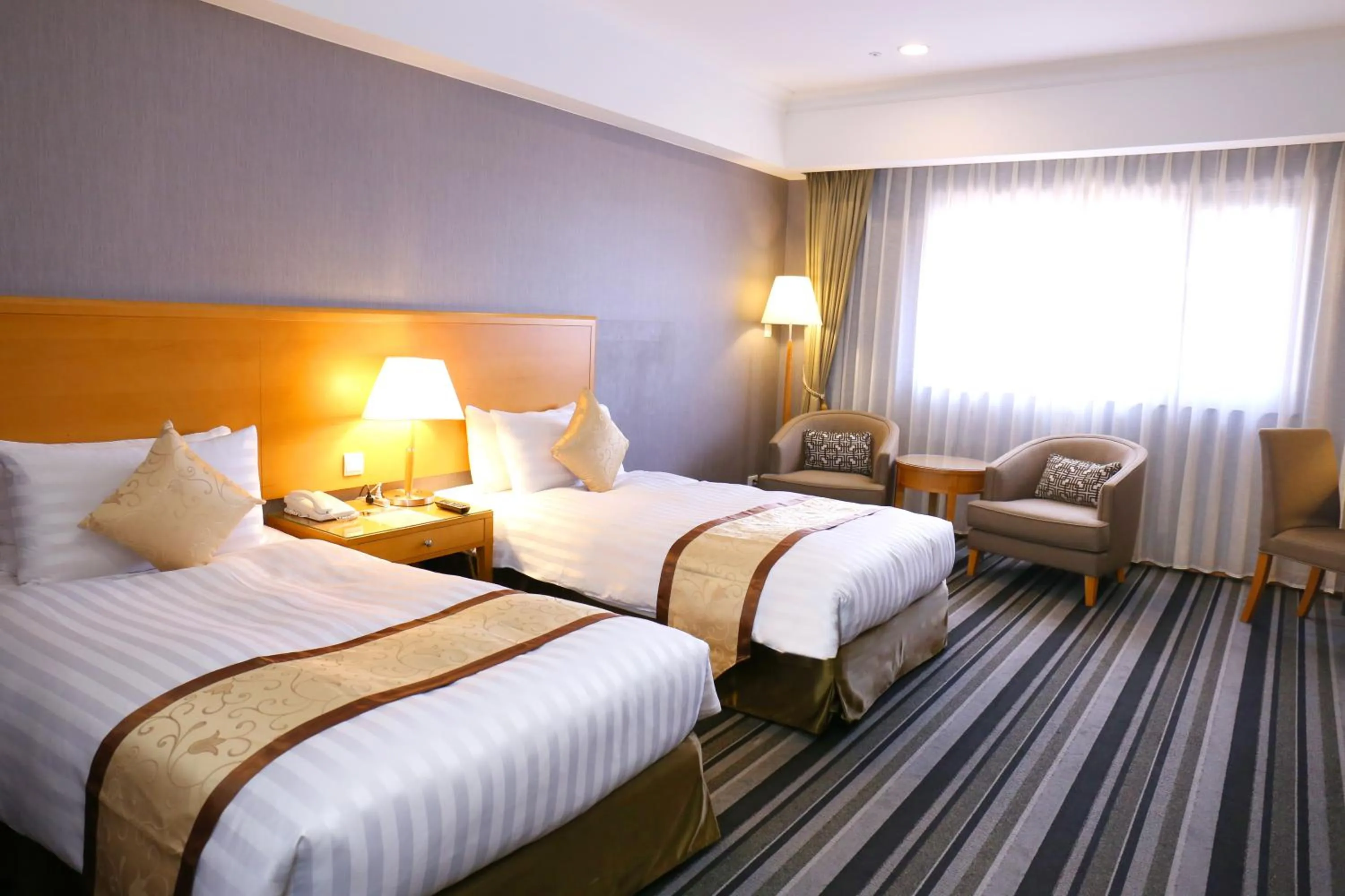 Bed in Fushin Hotel - Tainan