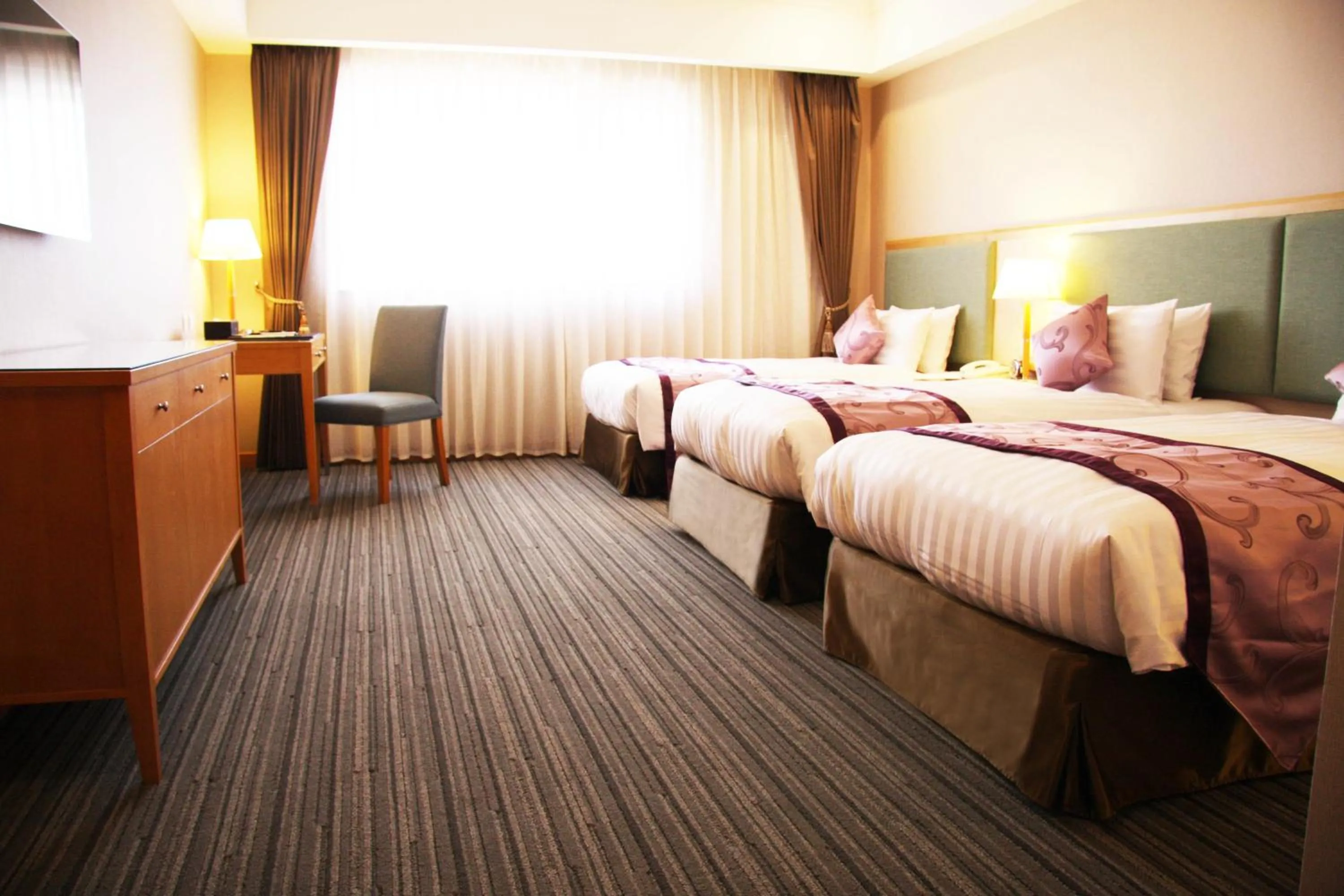 Bed in Fushin Hotel - Tainan