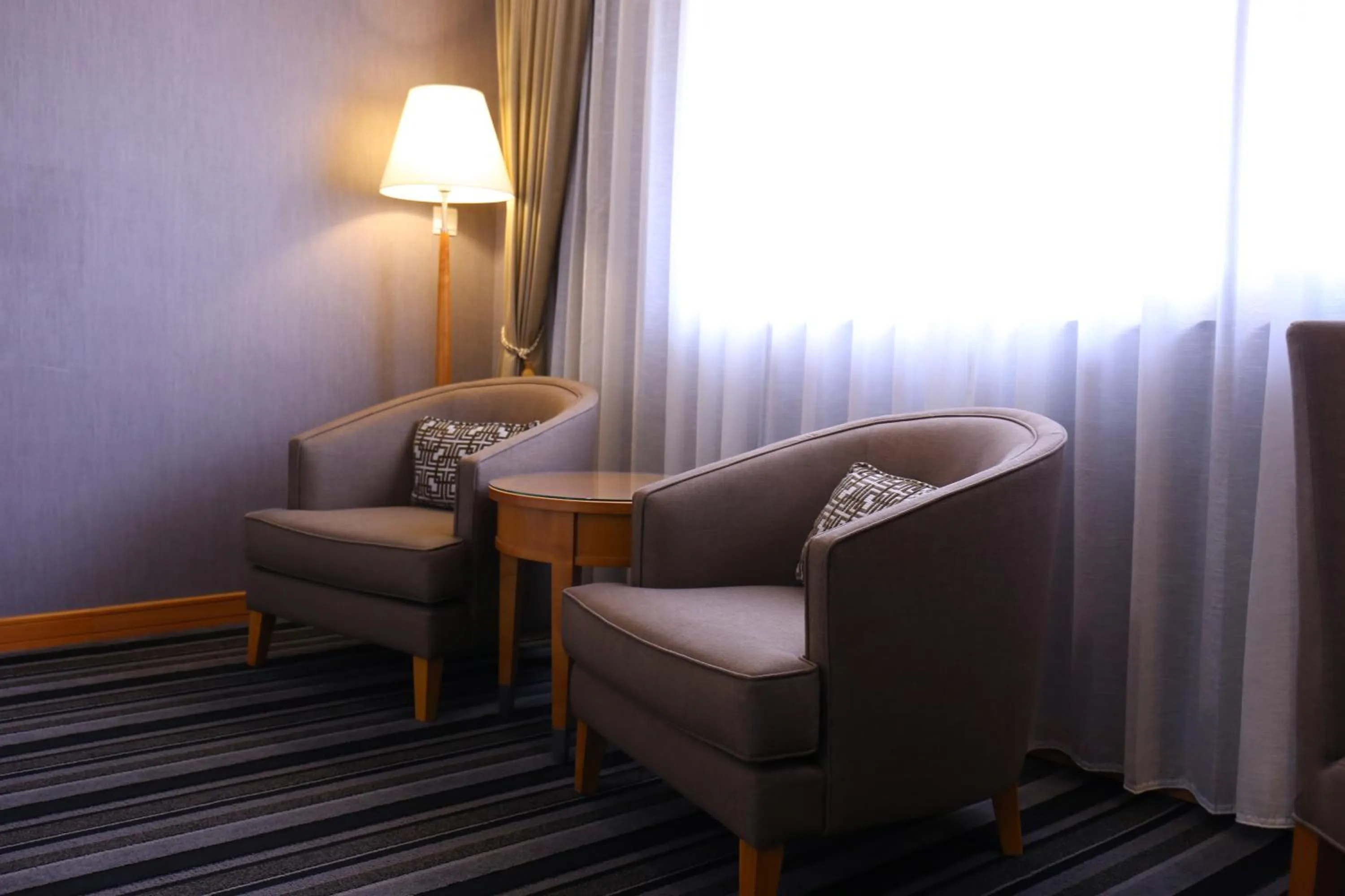 Seating area in Fushin Hotel - Tainan