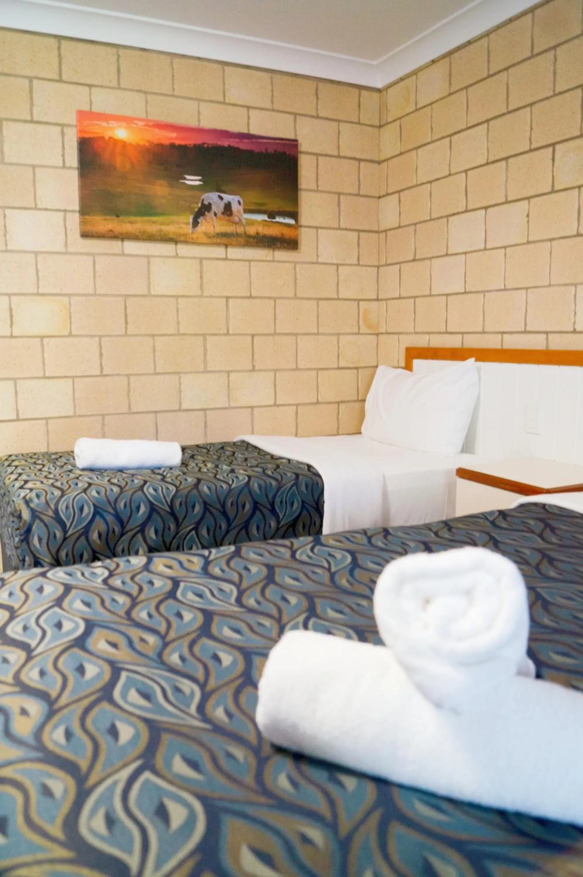 Bed in Jacaranda Country Motel