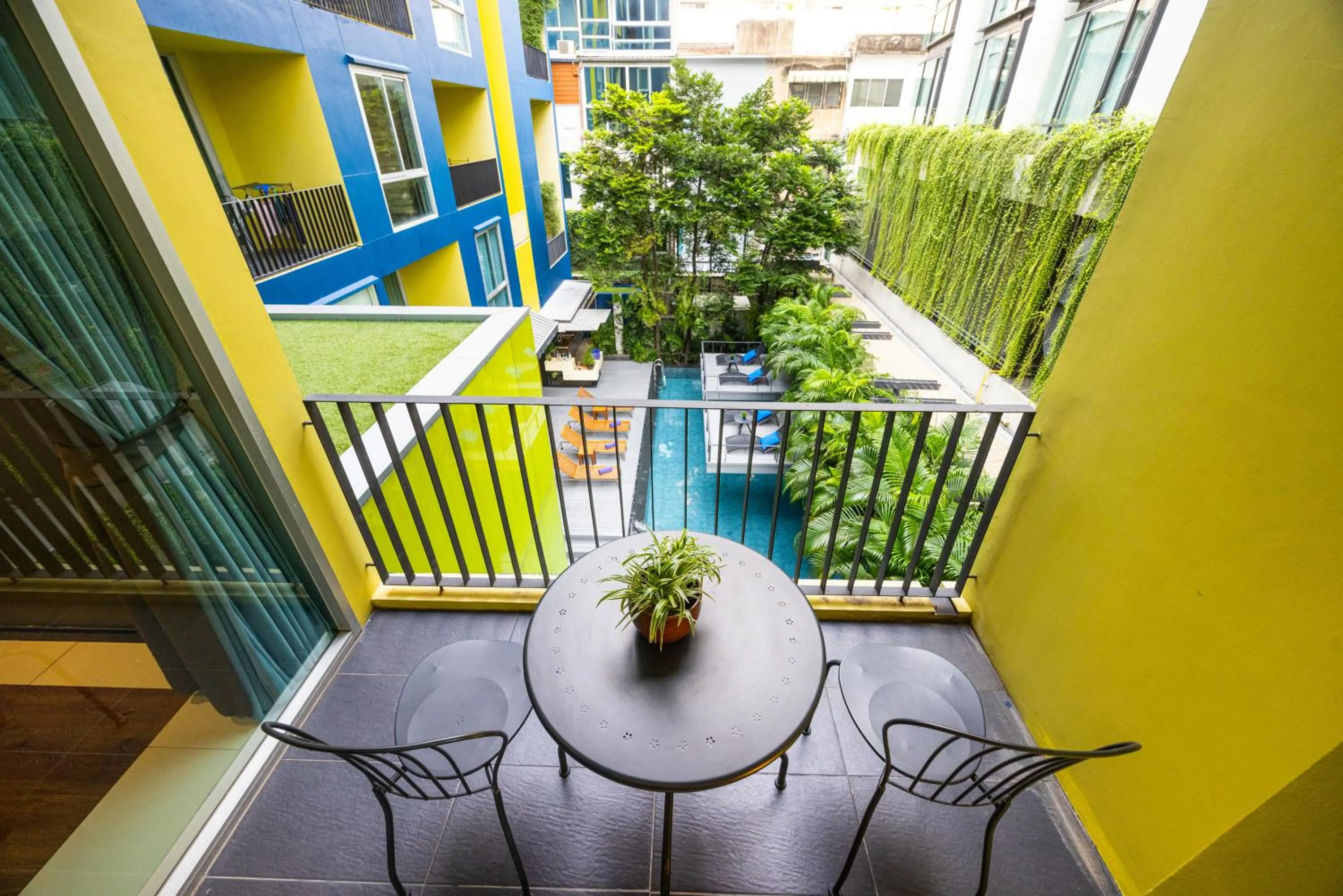 Balcony/Terrace in LiT BANGKOK Residence