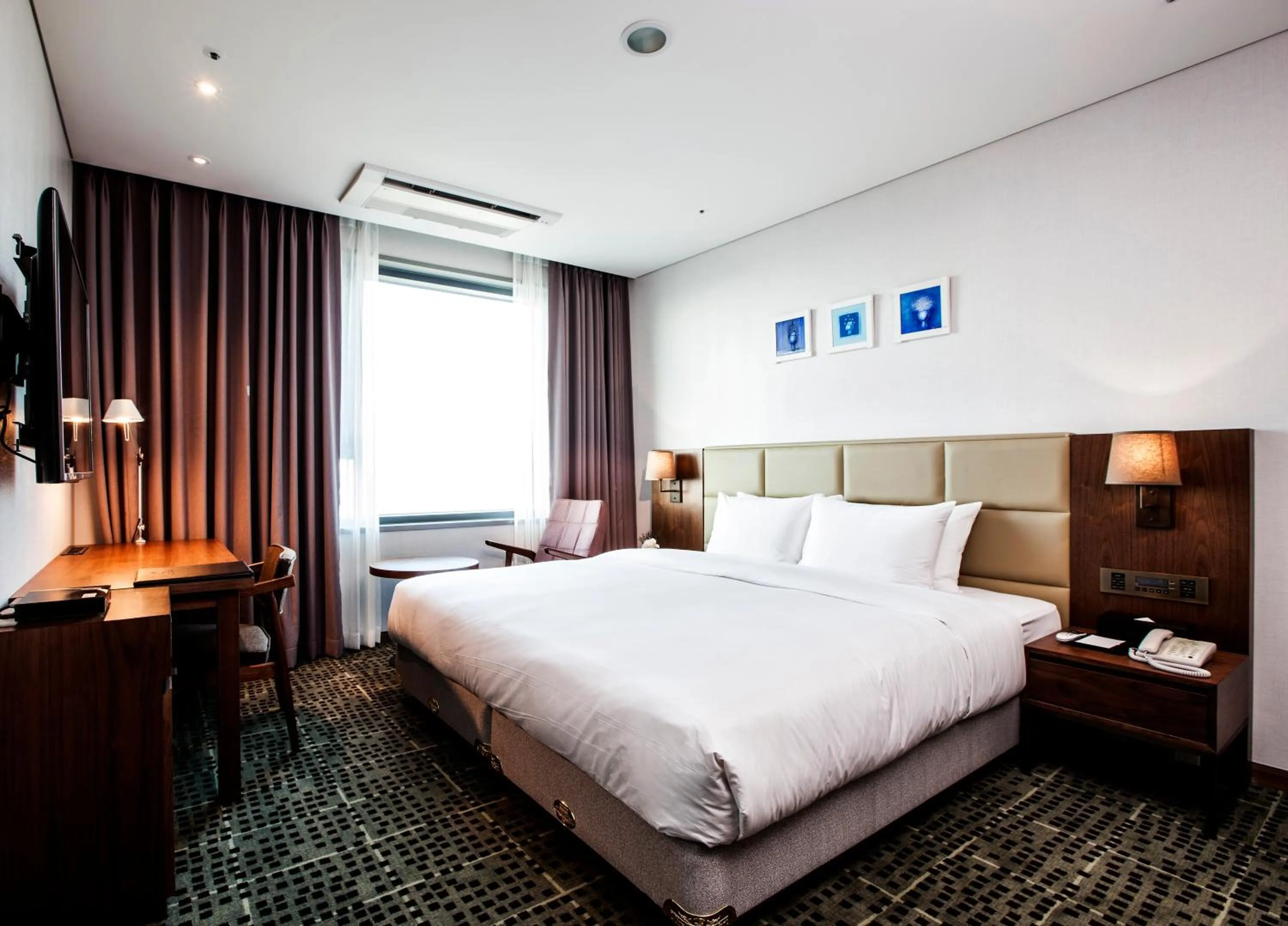 Bed in Grabel Hotel Jeju