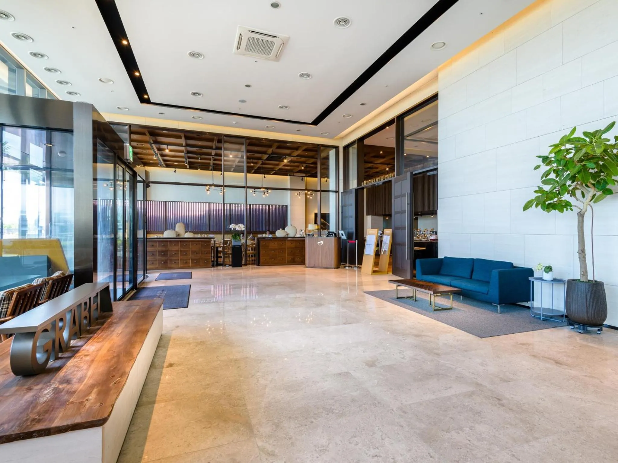 Lobby or reception in Grabel Hotel Jeju