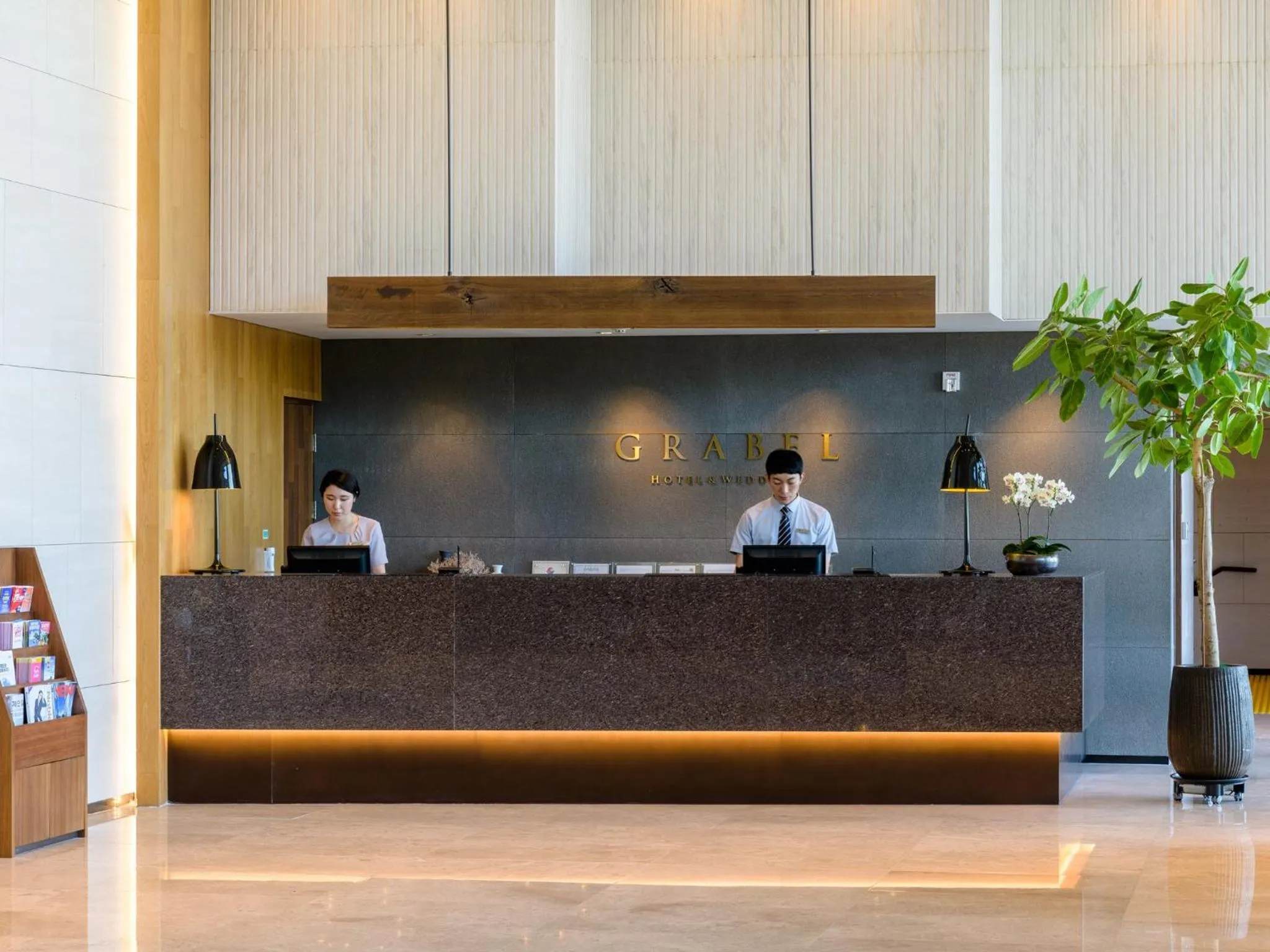 Lobby or reception in Grabel Hotel Jeju