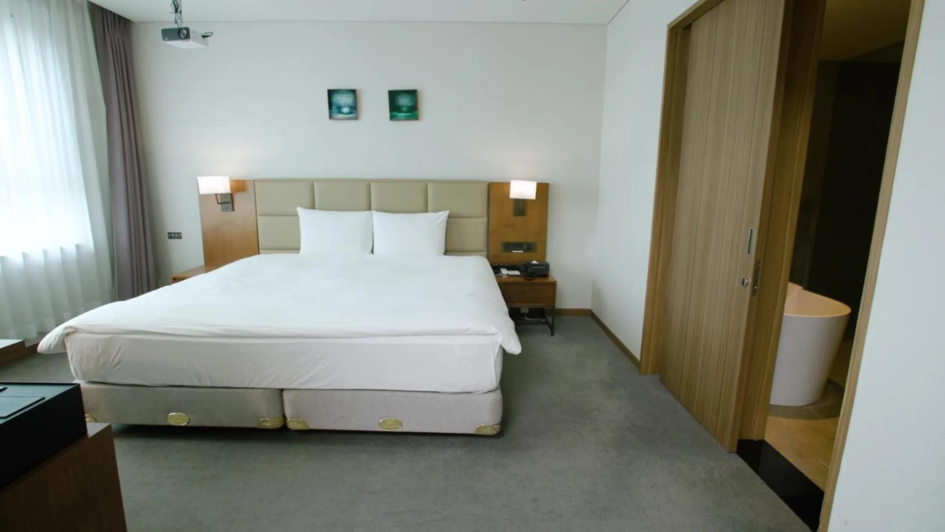 Bed in Grabel Hotel Jeju