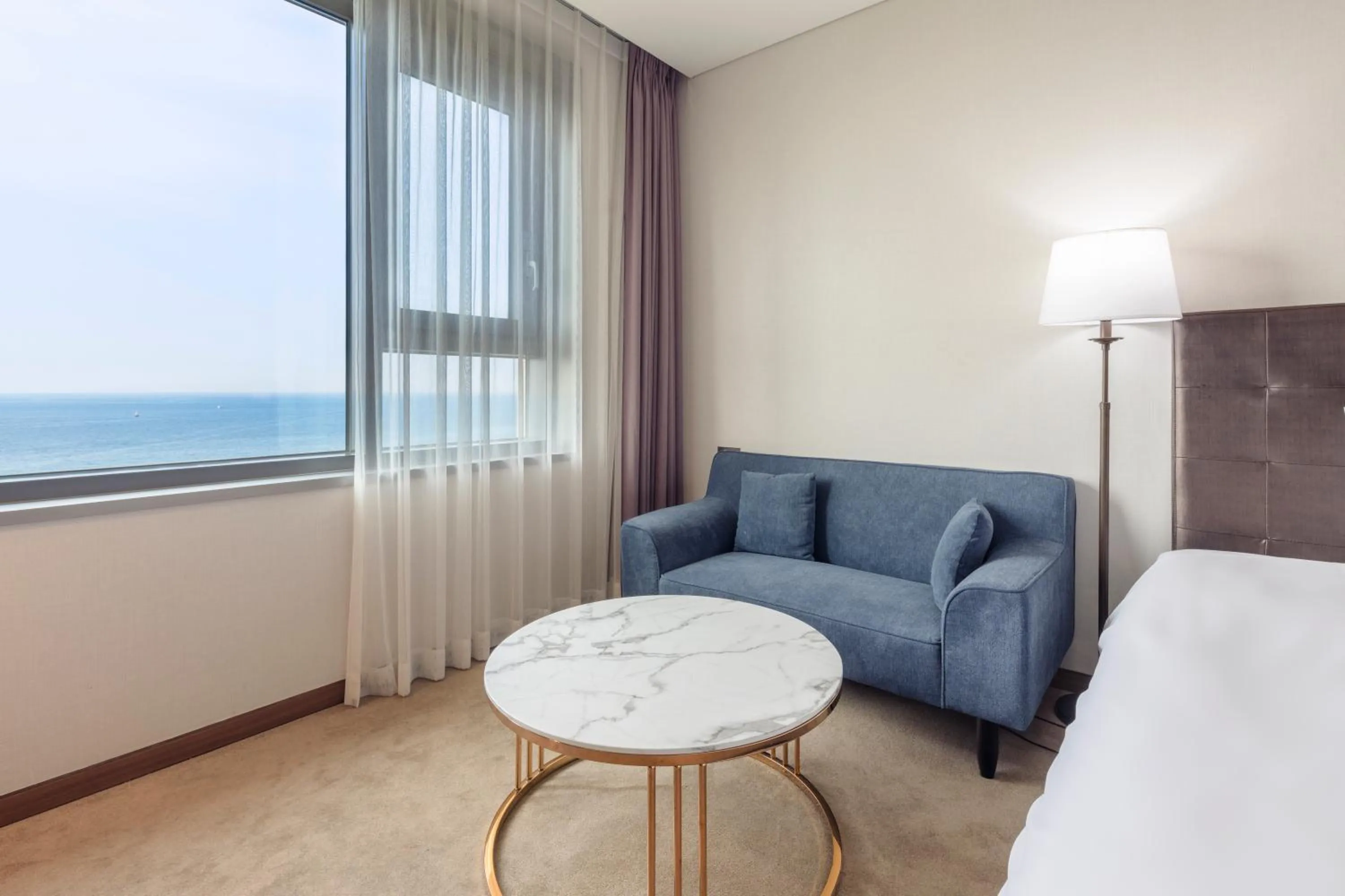 Decorative detail, Bed in Grabel Hotel Jeju