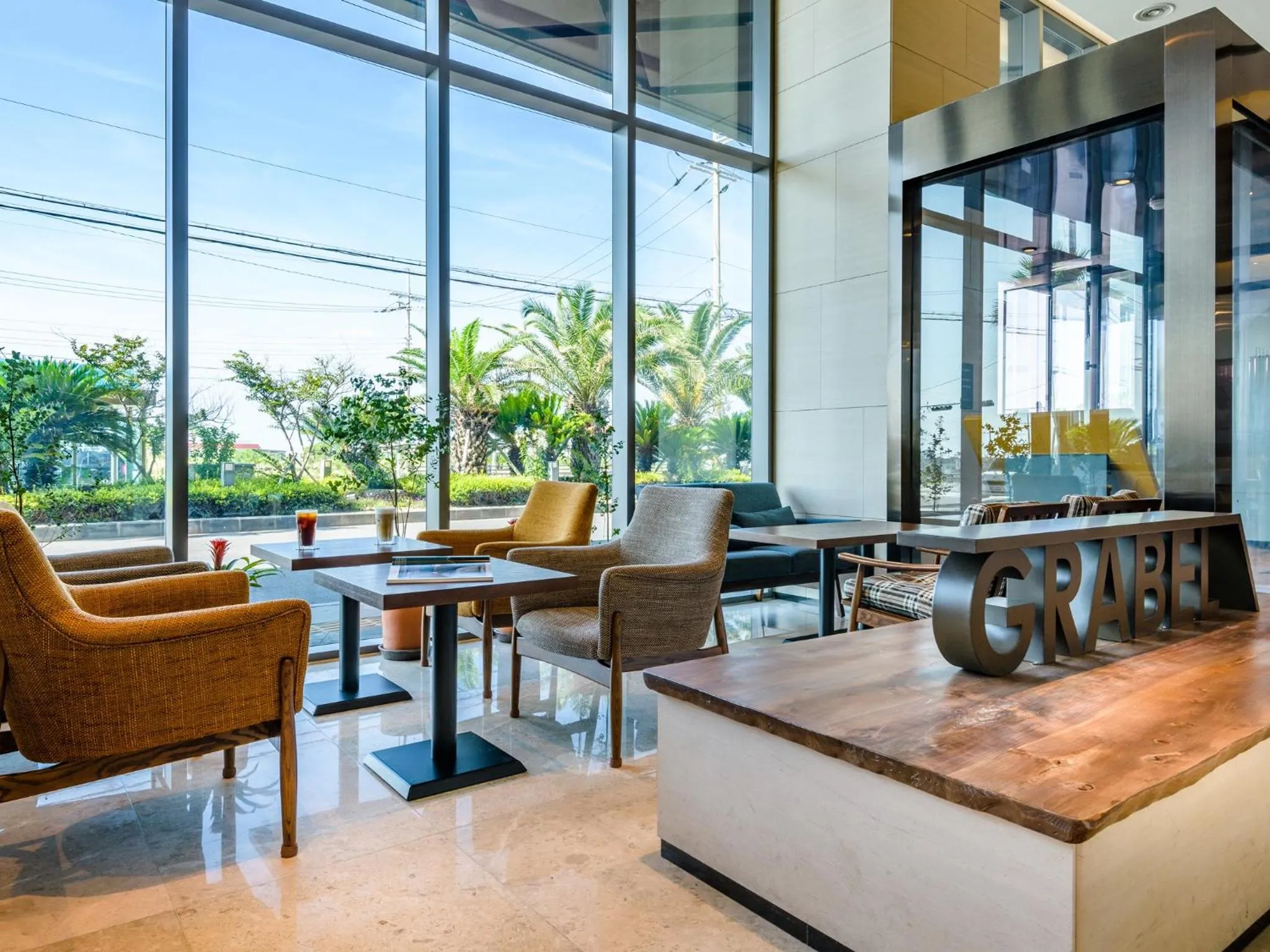 Lobby or reception in Grabel Hotel Jeju